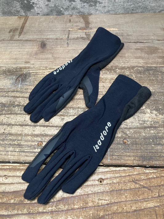 IQ717 イザドア Isadore Autumn Spring Gloves 長指 グローブ 黒