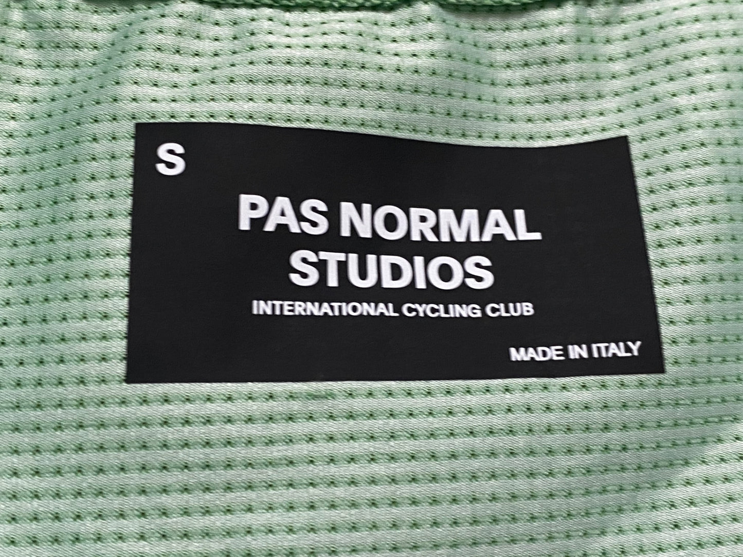JC415 パスノーマルスタジオ Pas Normal Studios | Men's Mechanism Jersey 半袖 サイクルジャージ グリーン S