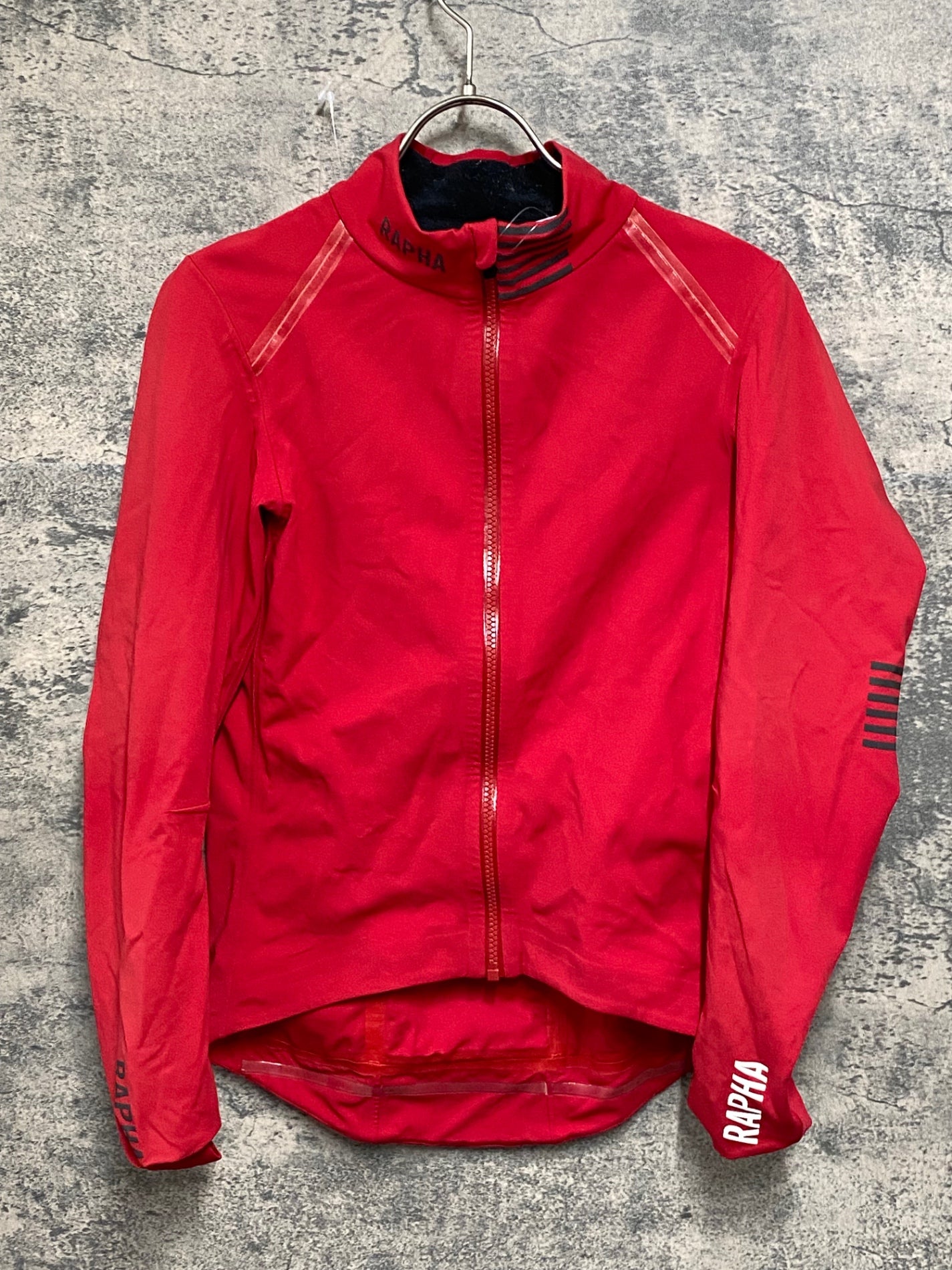 JC607 ラファ Rapha PRO TEAM WINTER JACKET 長袖 サイクルジャケット 赤 S