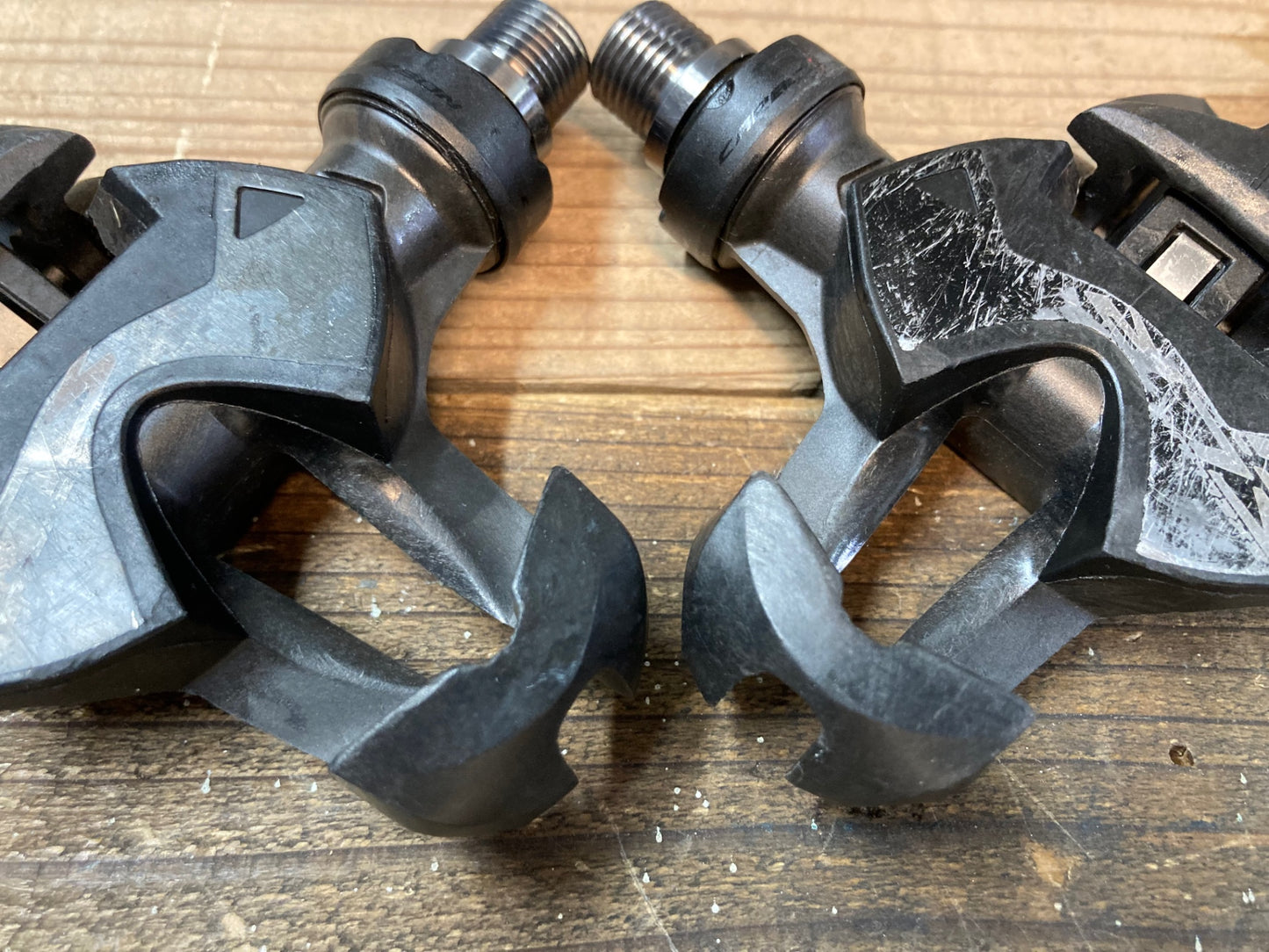 IL457 マヴィック MAVIC ゼリウム ZXELLIUM SLR TI ビンディングペダル チタンシャフト