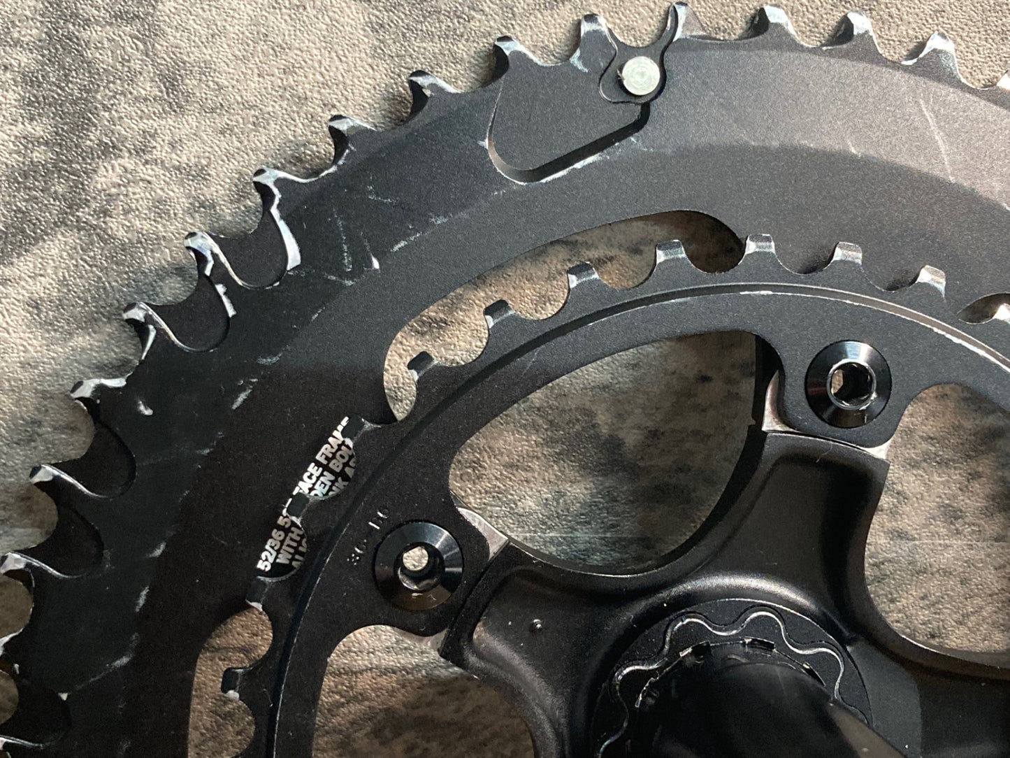 IY247 プラクシスワークス Praxis Works ZAYANTE クランクセット 52/36T 165mm M30