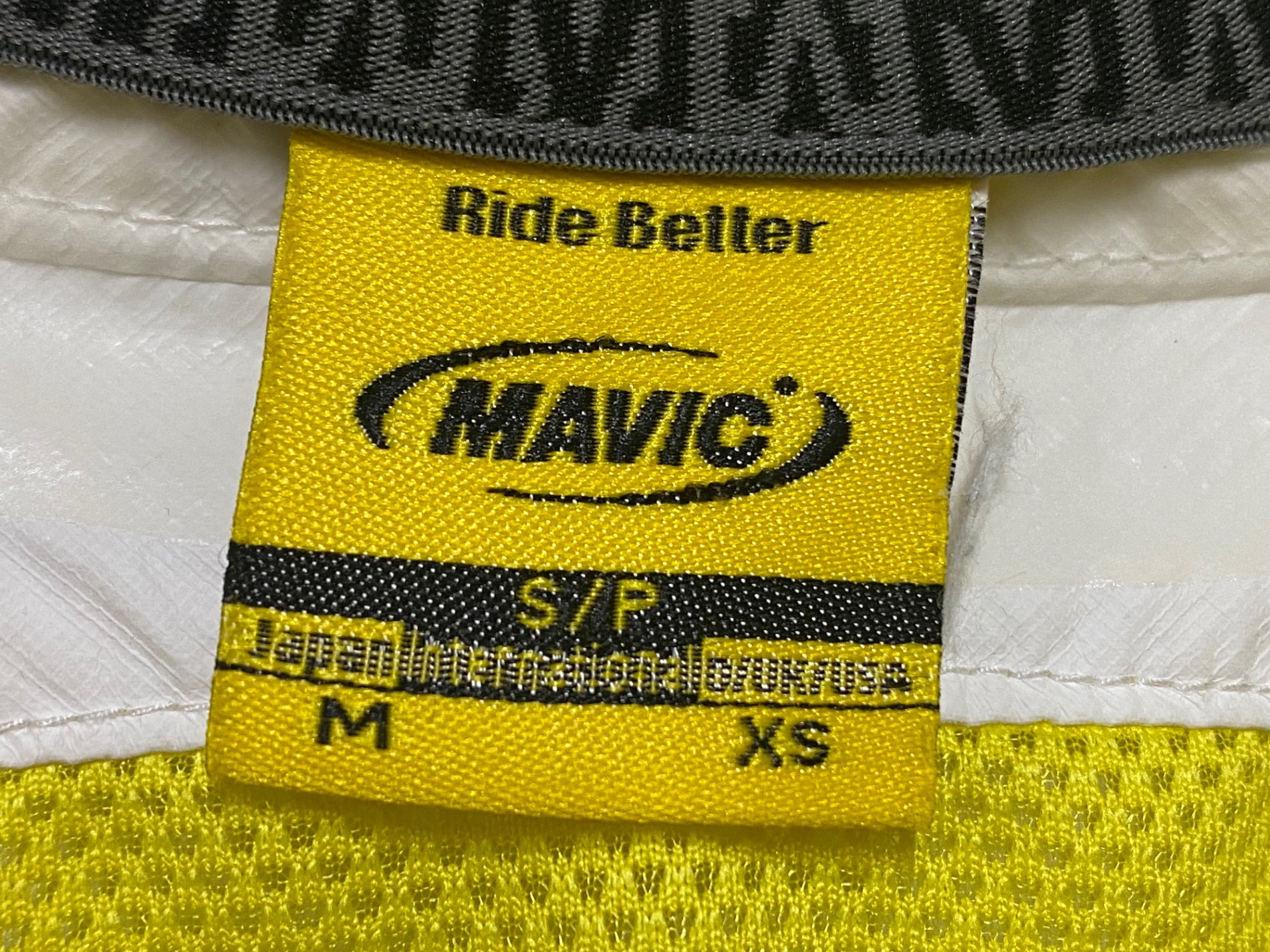 HX212 マヴィック MAVIC レインライド RAIN RIDE サイクル レインジャケット M 白 汚れあり