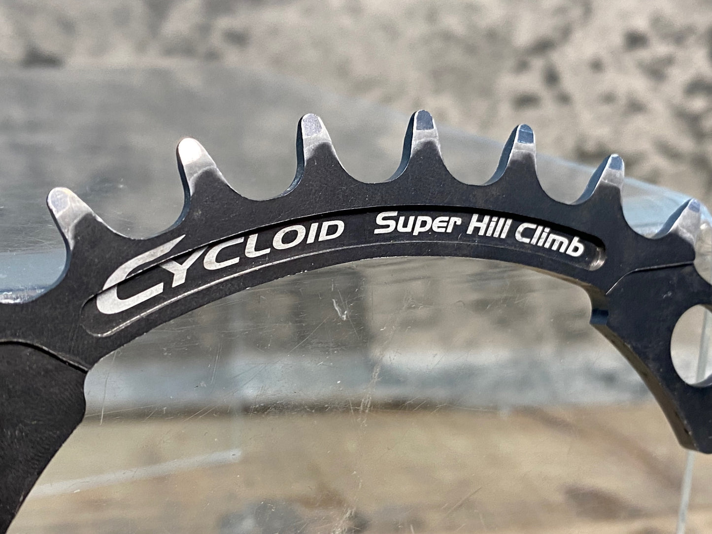 IR763 スギノ SUGINO サイクロイド Cycloid Super Hill Climb CY4-SHC 楕円 インナー チェーンリング 32T
