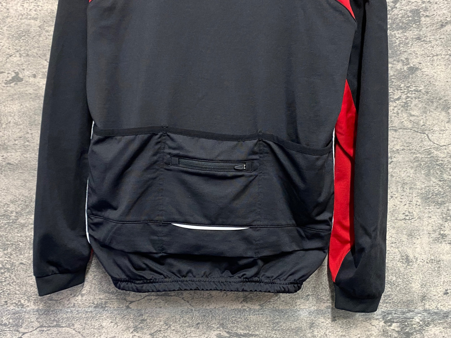 IY812 ティゴラ TIGORA 長袖サイクルジャージ 黒 L 裏起毛