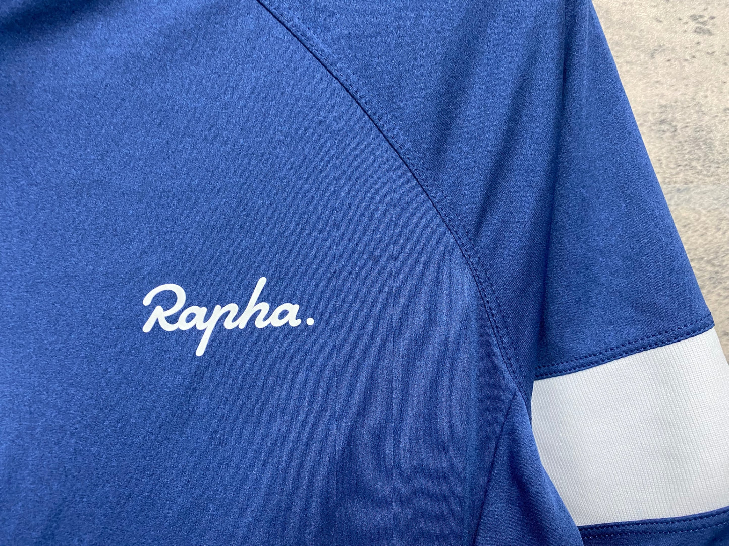 IY584 ラファ rapha CORE JERSEY 半袖 サイクルジャージ 青 M