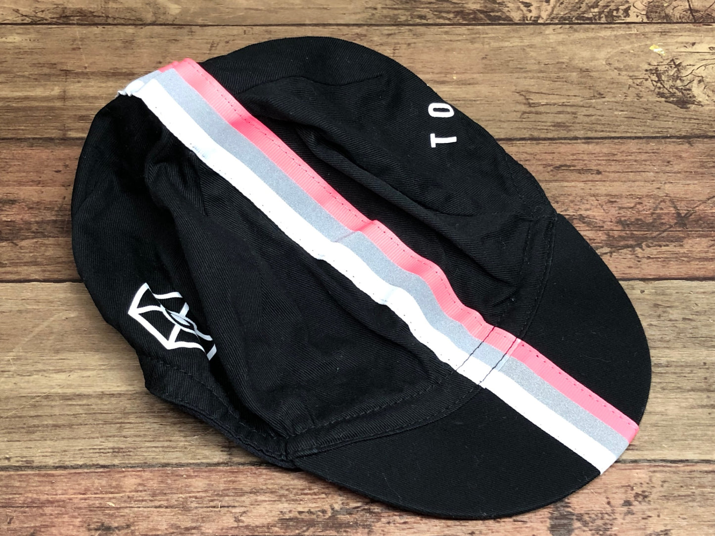 II640 ラファ Rapha サイクルキャップ 黒 ピンク ワンサイズ TOKYO