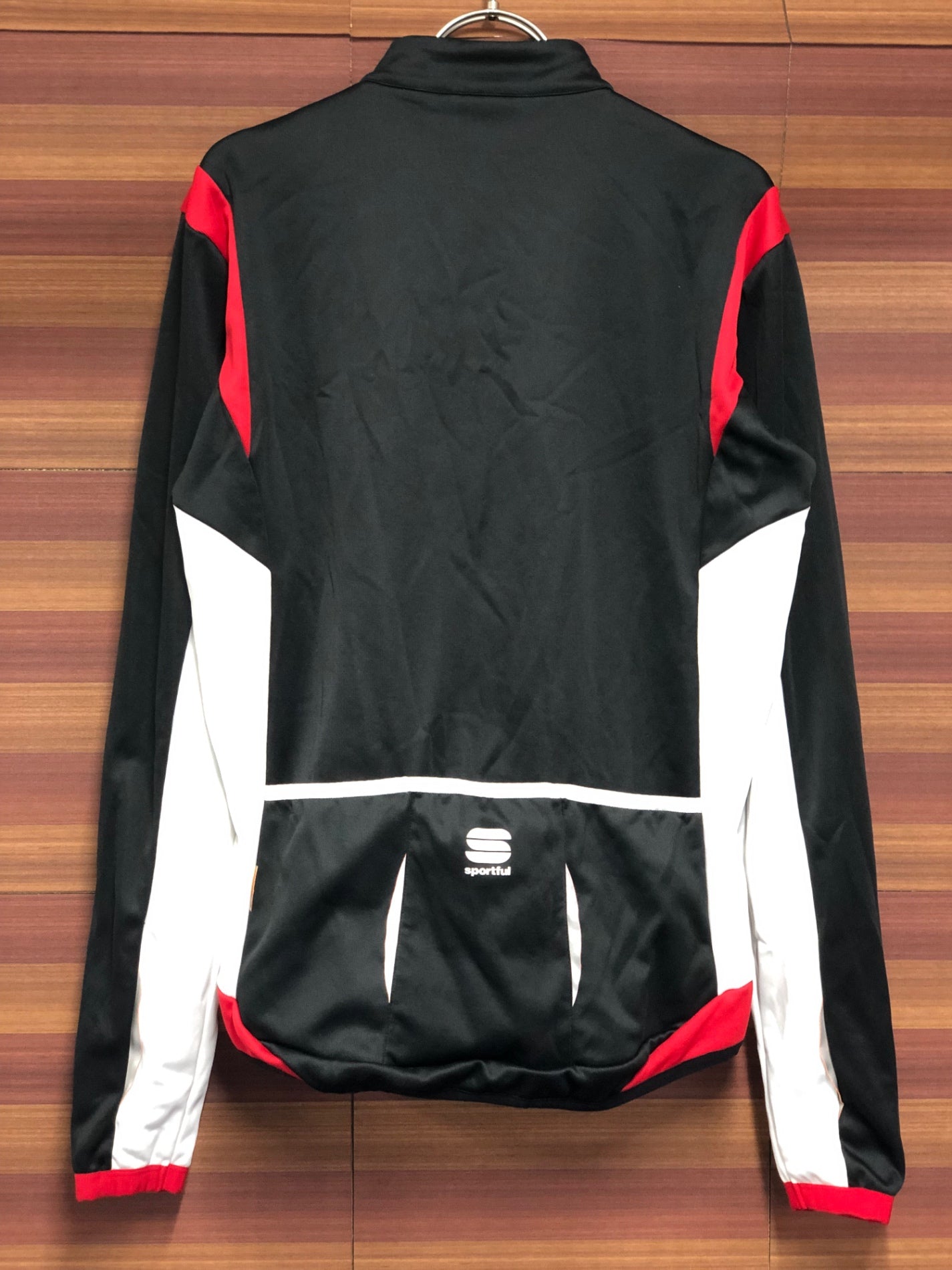 IT174 スポーツフル Sportful 長袖 サイクルジャージ L ブラック