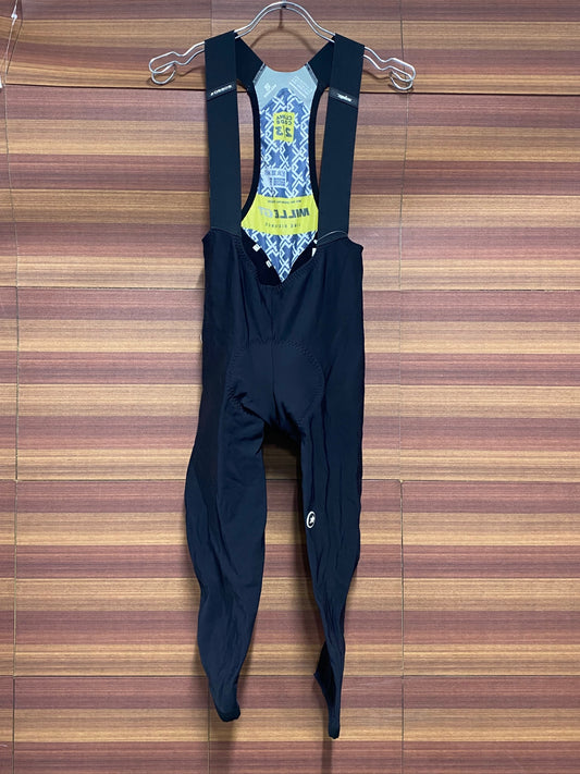 IU076 アソス assos MILLE GT Spring/Fall Knickers ビブニッカー 黒 S 裏起毛