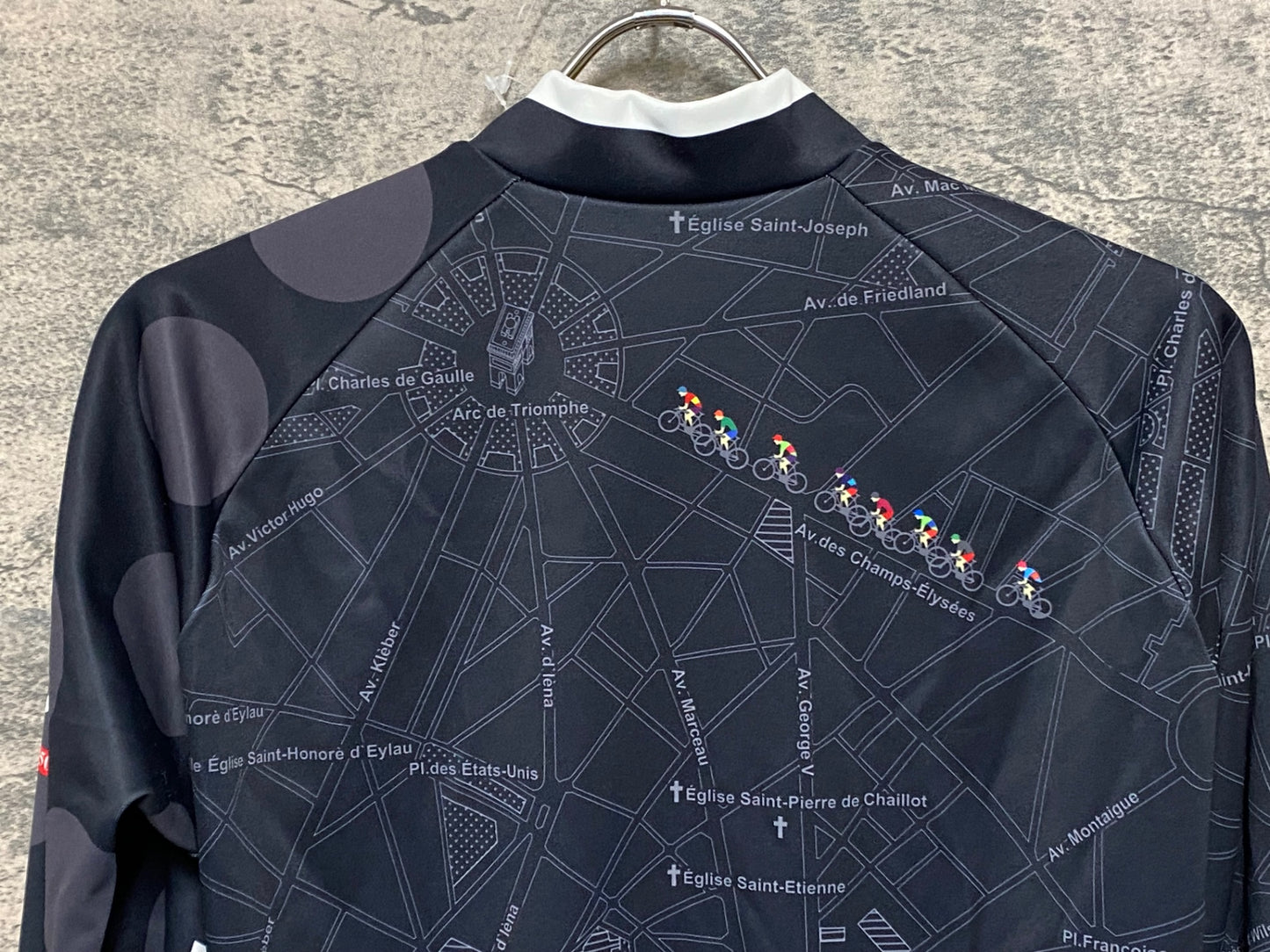 JA636 パールイズミ PEARL iZUMi 長袖 サイクルジャケット 黒 L 裏起毛