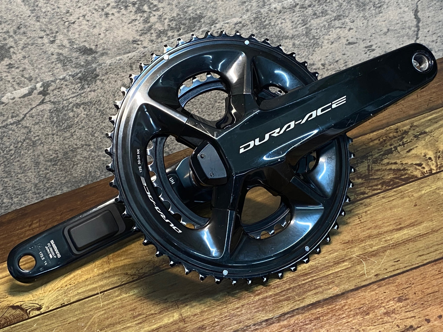 JB251 シマノ SHIMANO デュラエース DURA-ACE FC-R9200P クランクセット 172.5mm 50/34T 12S パワーメーター 両足計測 ※接続確認済み