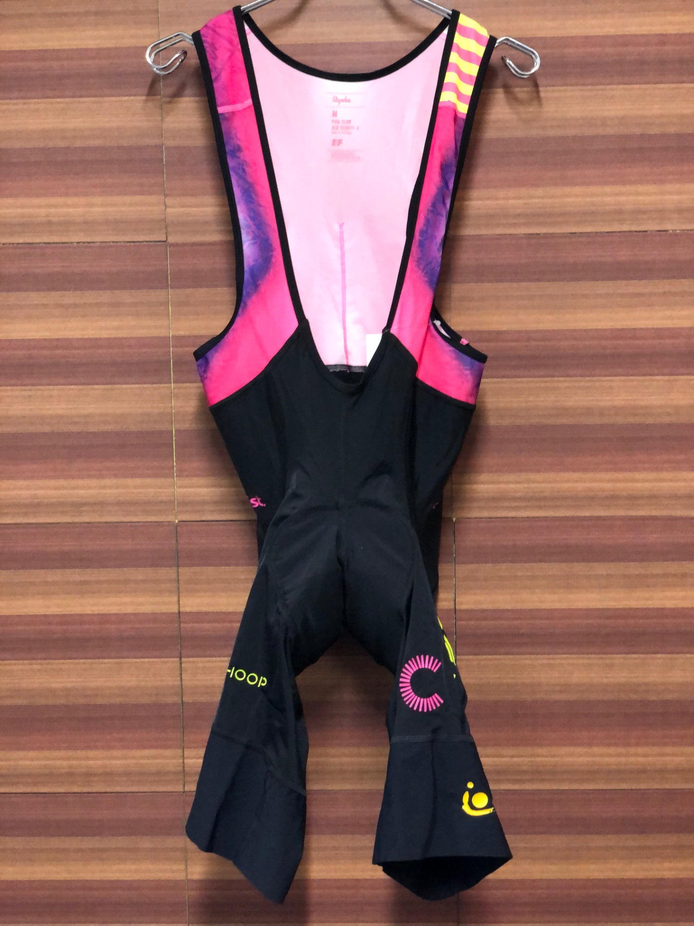 IM080 ラファ Rapha EF EDUCATION FIRST PRO TEAM BIB SHORTS 2 ビブショーツ 黒 M PALACE