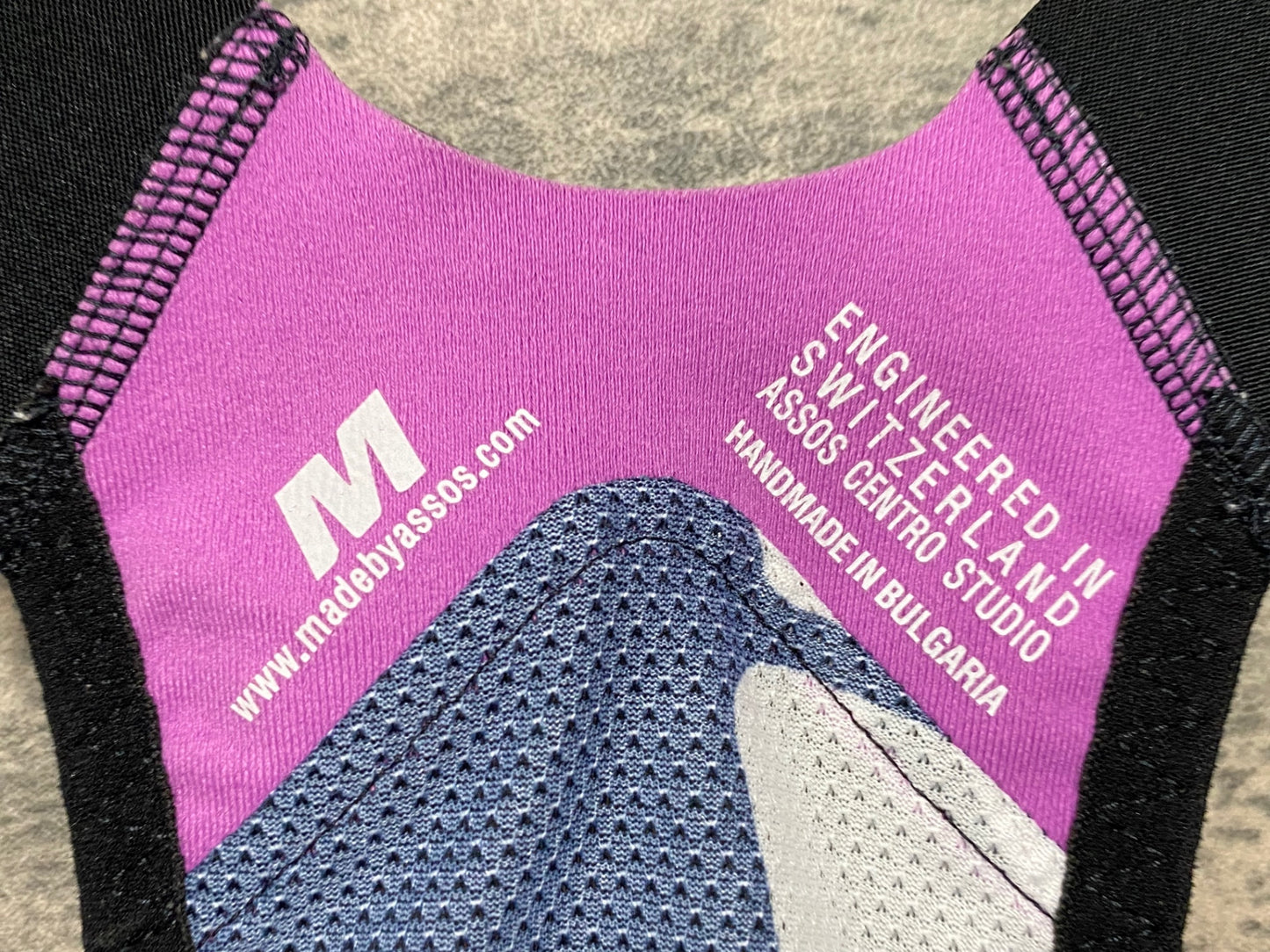 JD390 アソス assos ST.EQUIPR ビブショーツ 黒 M