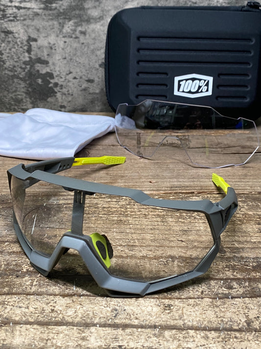 IR002 100％ スピードトラップ SPEEDTRAP アイウェア サングラス 調光,クリアレンズ付属