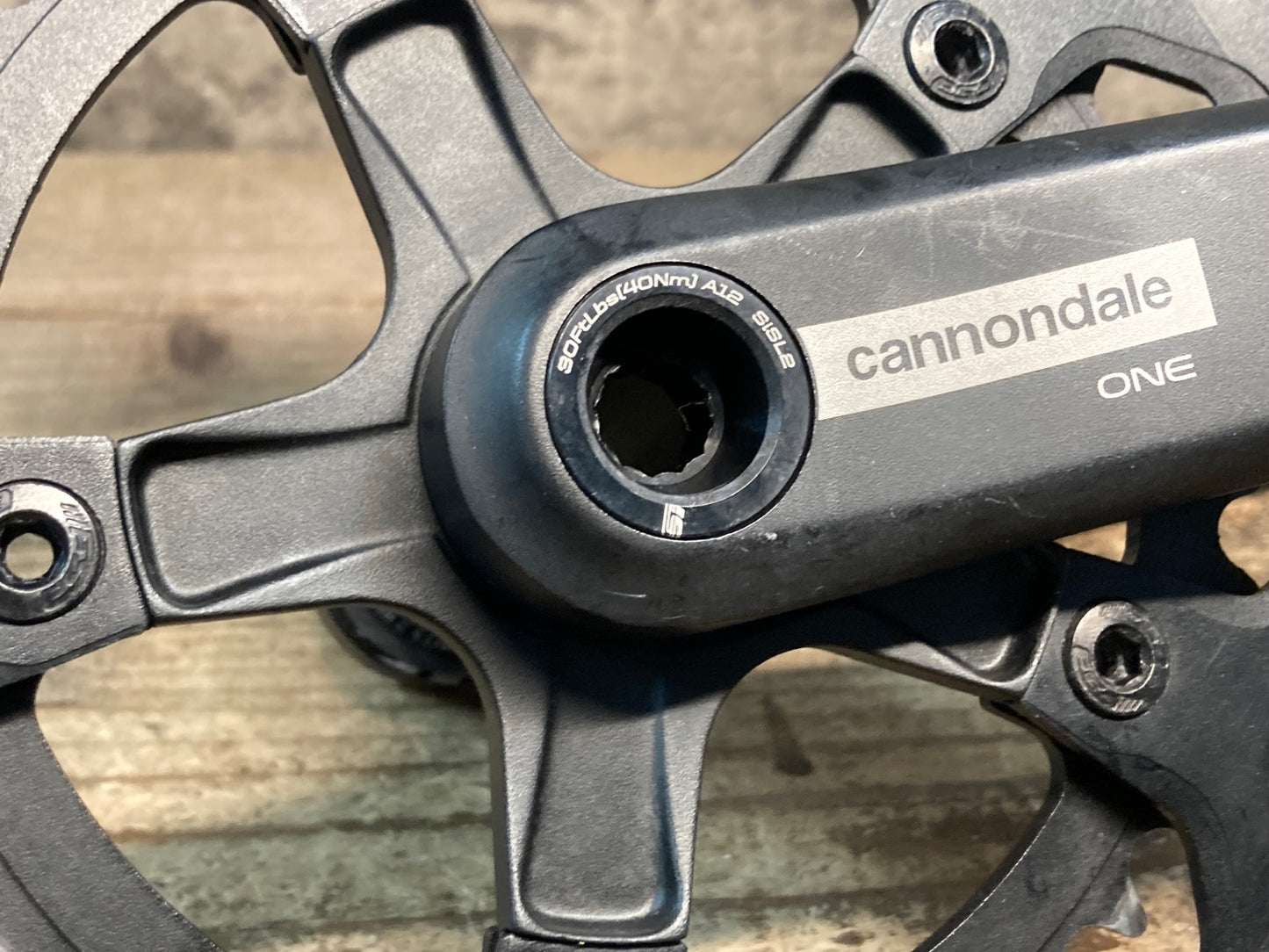 IJ587 キャノンデール Cannondale One クランクセット 52/36T 2S 170mm