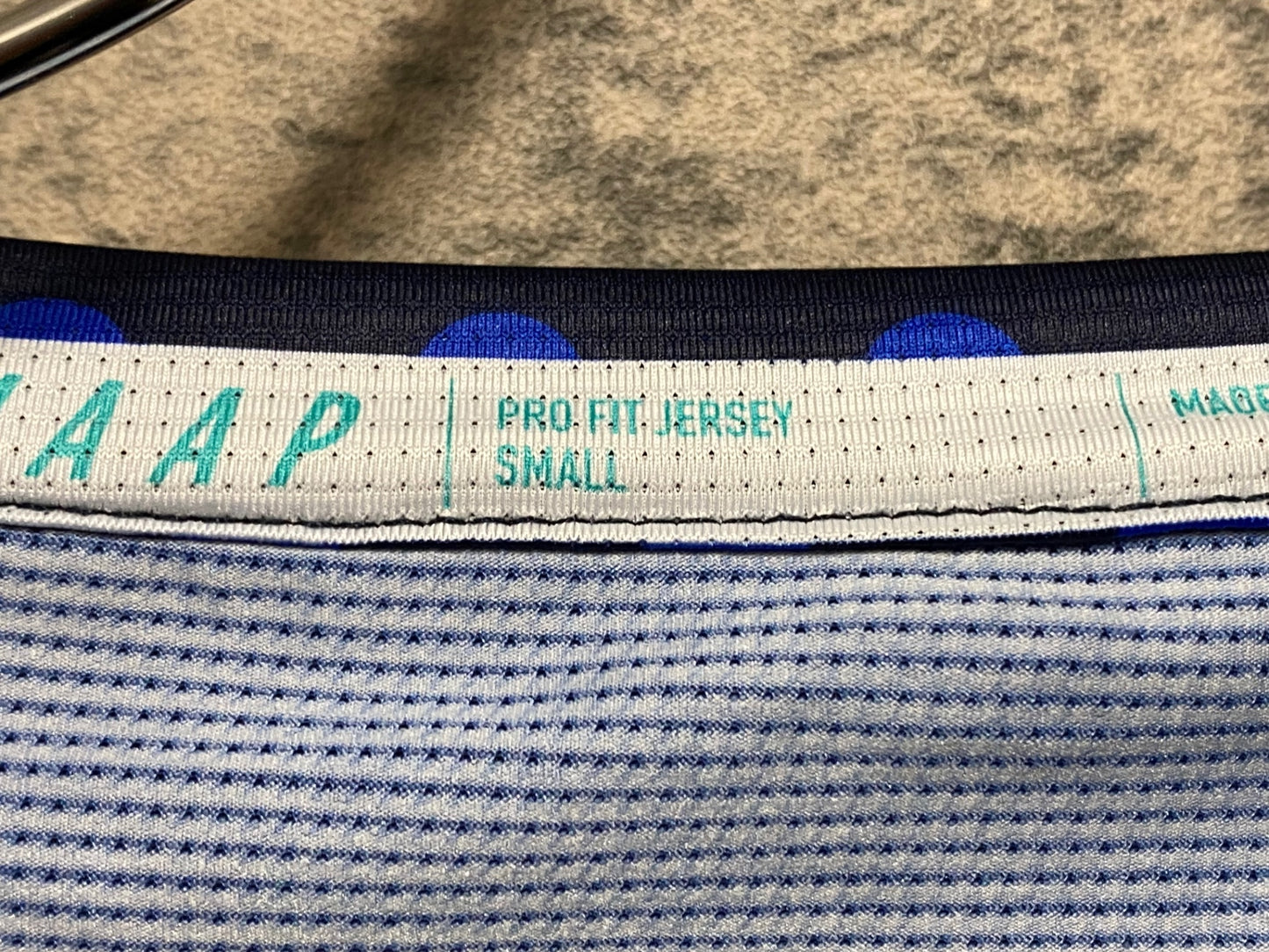 IY148 マープ MAAP PRO FIT 半袖 サイクルジャージ S ネイビー