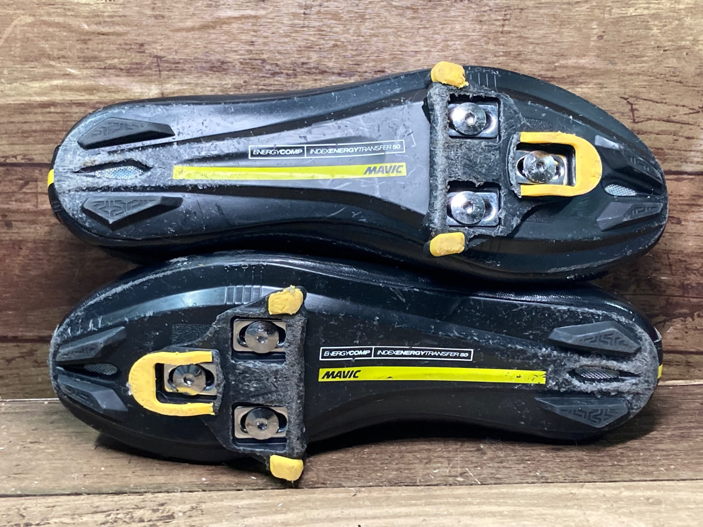 IN408 マヴィック MAVIC エナジーコンプ エルゴ フィットENERGY COMP ERGO FIT ビンディングシューズ EU41 1/3黒 BOA傷有り