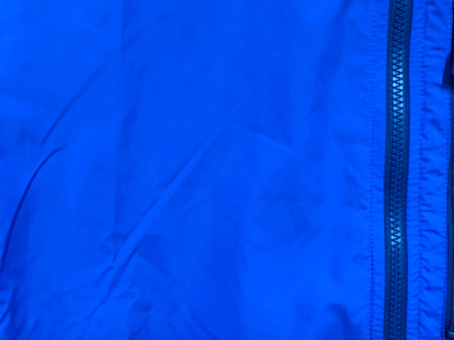 HV376 モンベル montbell 長袖 サイクルジャケット 青 M ※防虫剤のにおい