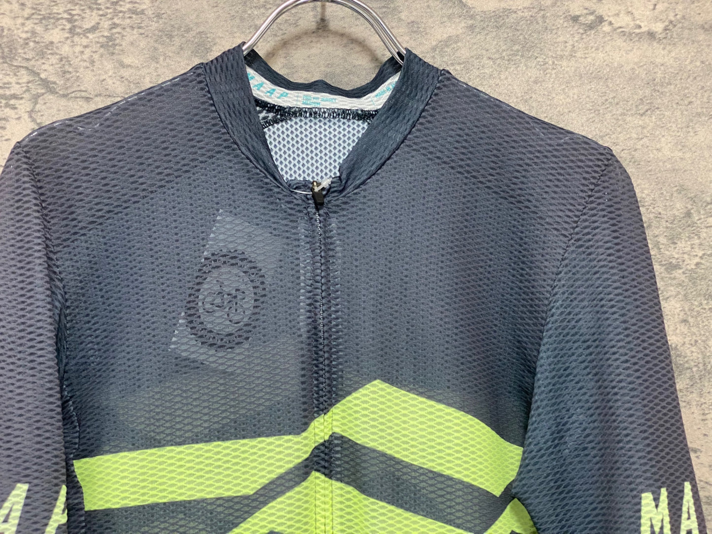 JA390 マープ MAAP PRO FIT JERSEY 半袖 サイクルジャージ グレー M