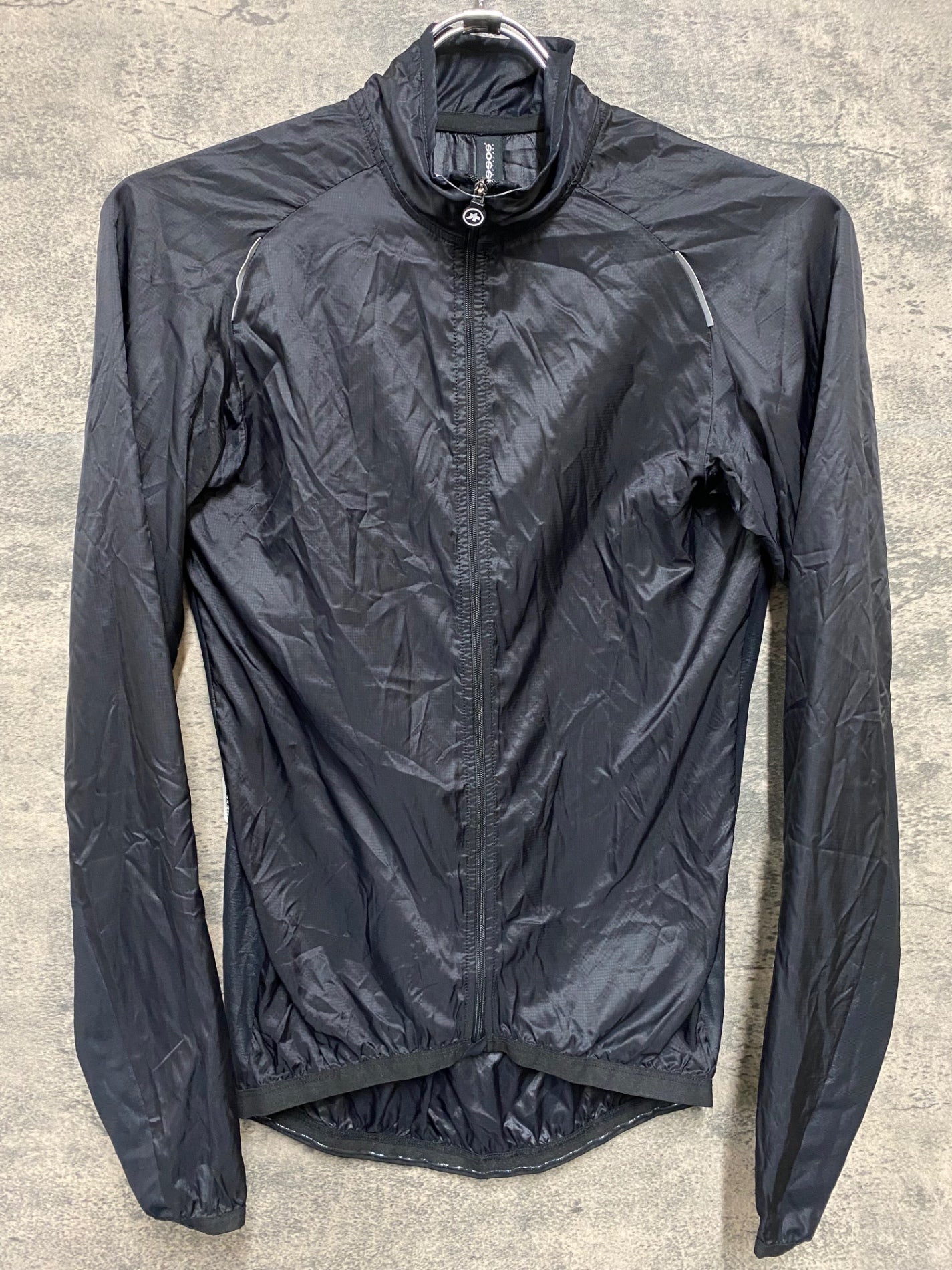JD103 アソス assos MILLE GT Wind Jacket 長袖 ウィンドブレーカー 黒 XS