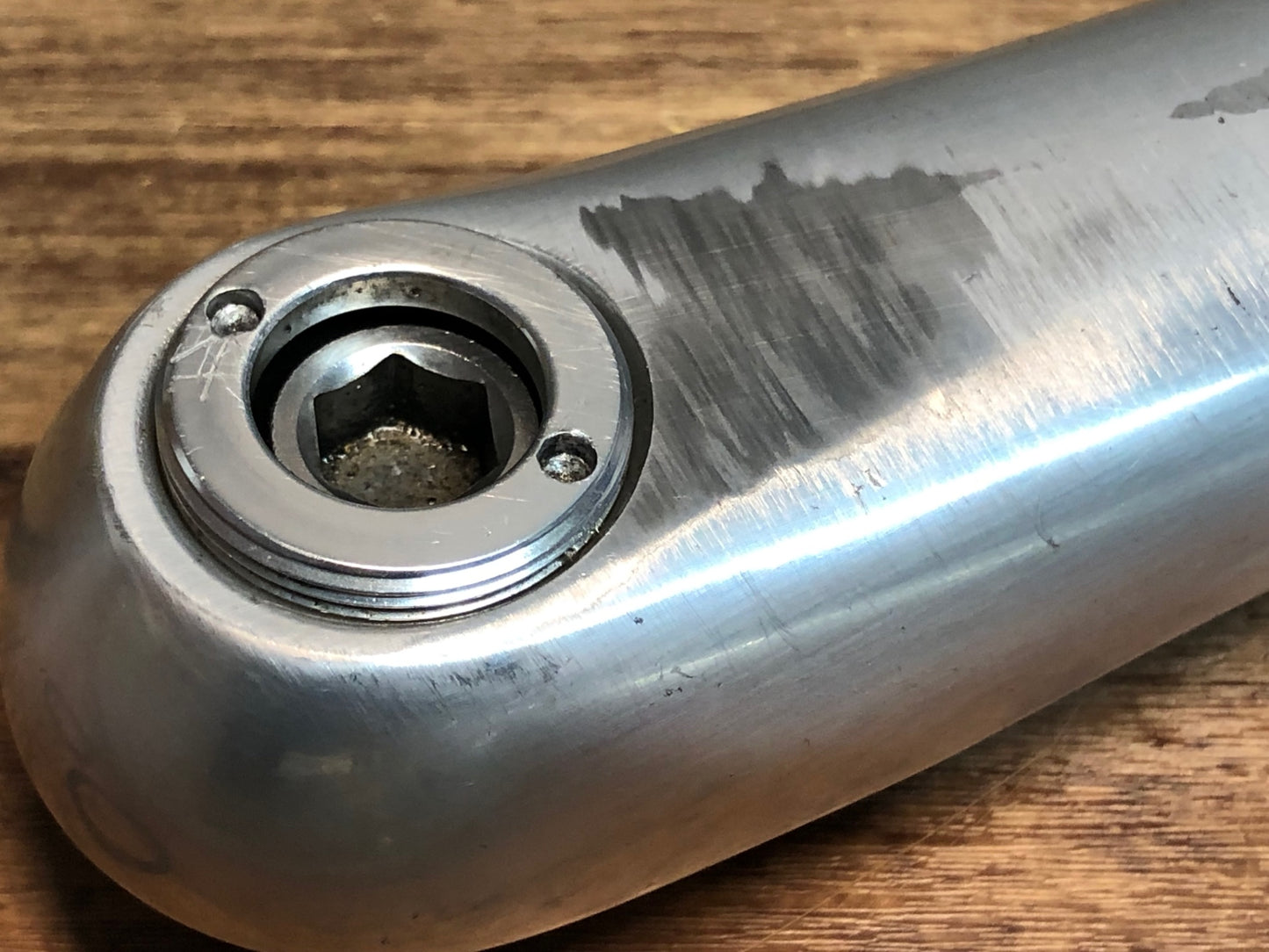 IG037 シマノ SHIMANO デュラエース DURA-ACE FC-7701 クランクアーム 167.5mm ※ロゴ消え、スレ、傷