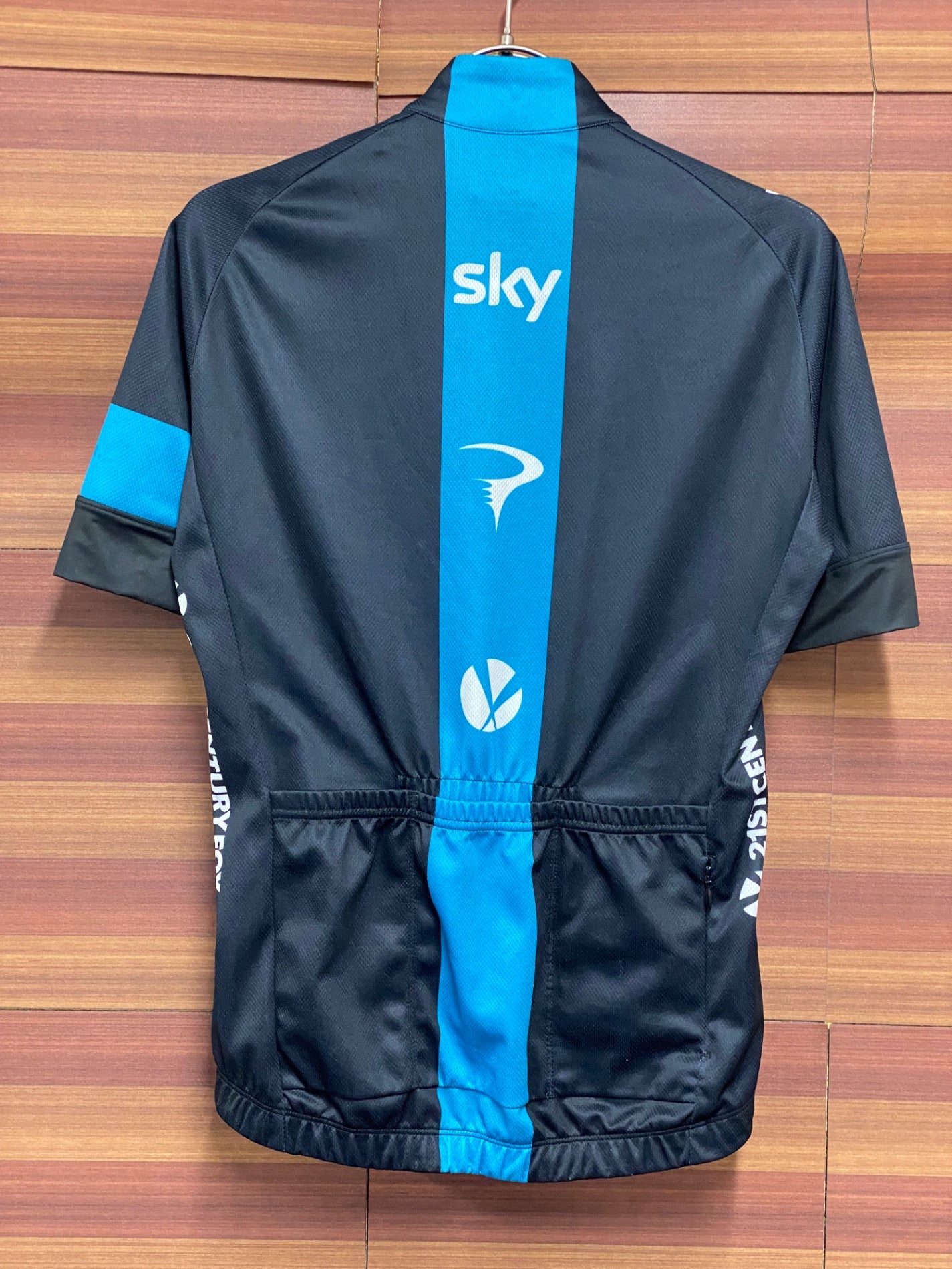 IW250 ラファ Rapha SHORT SLEEVE REPLICA JERSEY TEAM SKY 黒 S