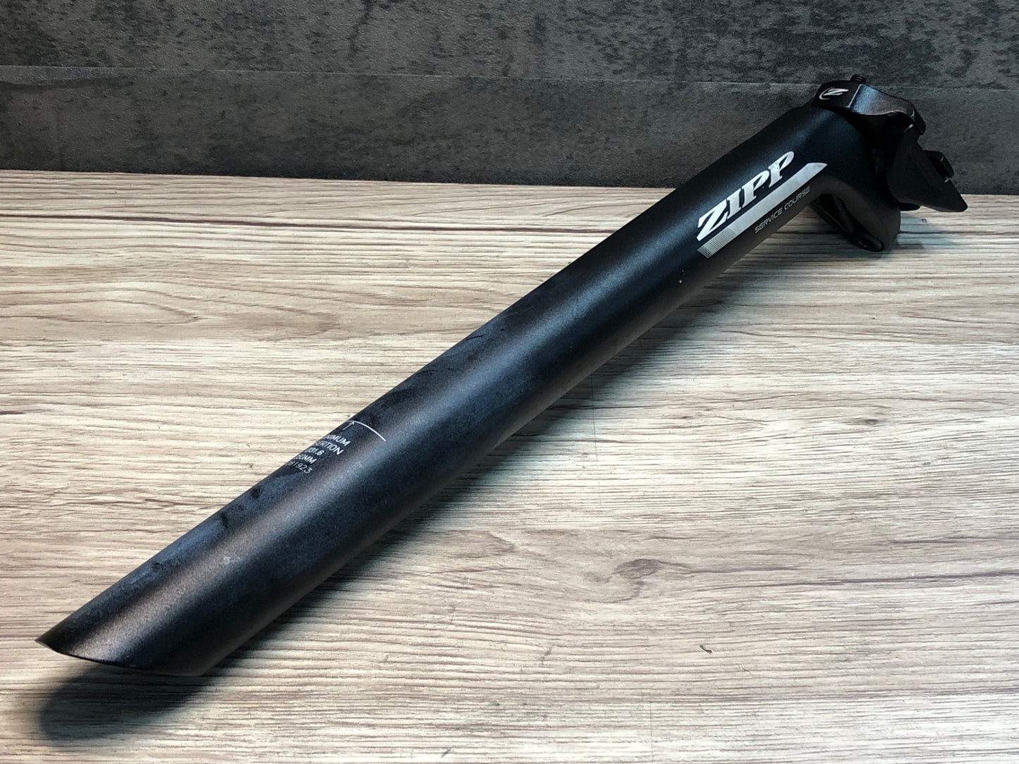 IZ482 ジップ ZIPP SERVICE COURSE アルミ シートポスト 350mm Φ31.6 SB30mm