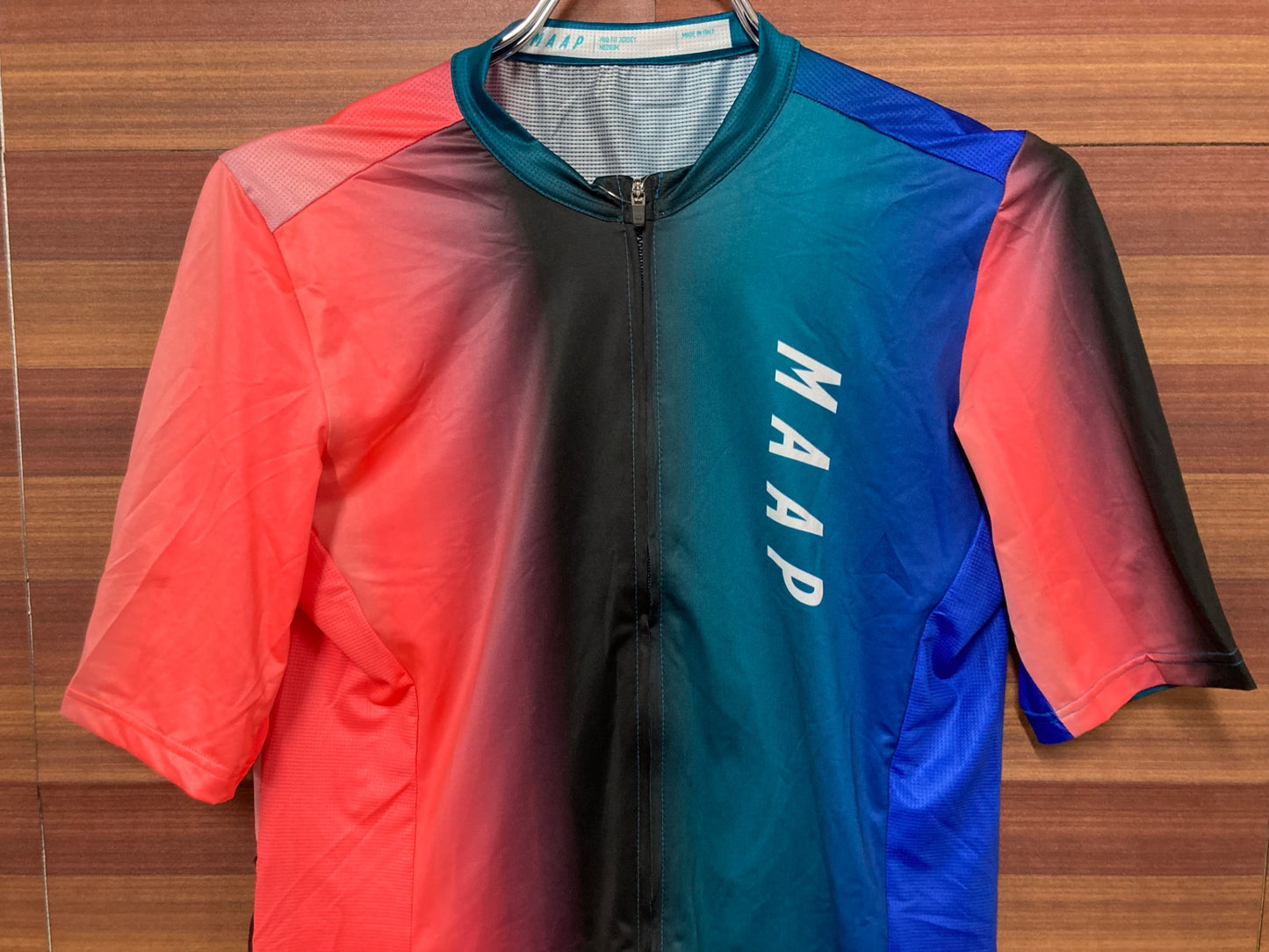 IM970 マープ MAAP PRO FIT JERSEY 半袖 サイクルジャージ 青 緑 ピンク M