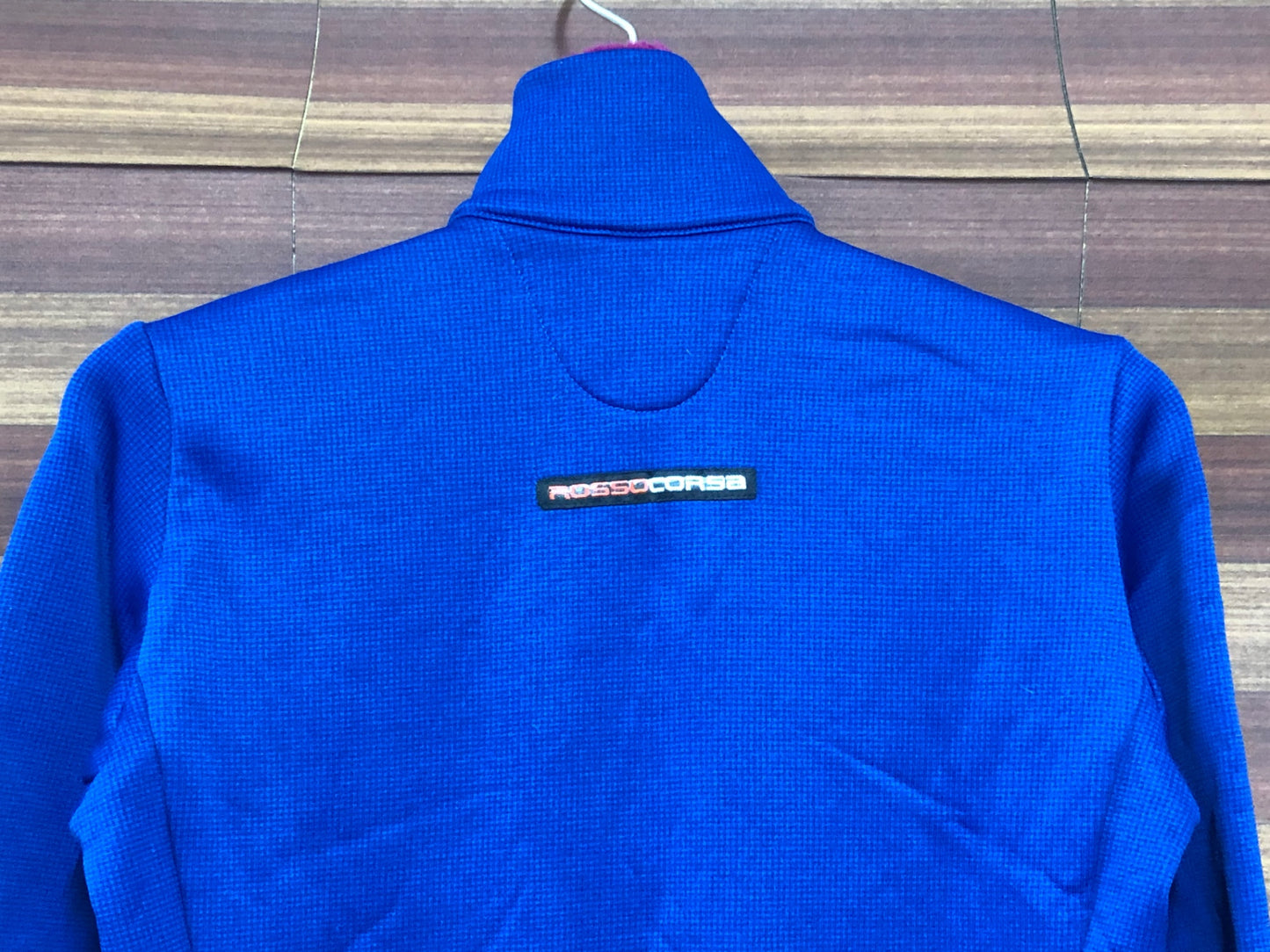 IR218 カステリ castelli 長袖サイクルジャージ 青 XS 裏起毛 POLARTEC レディース