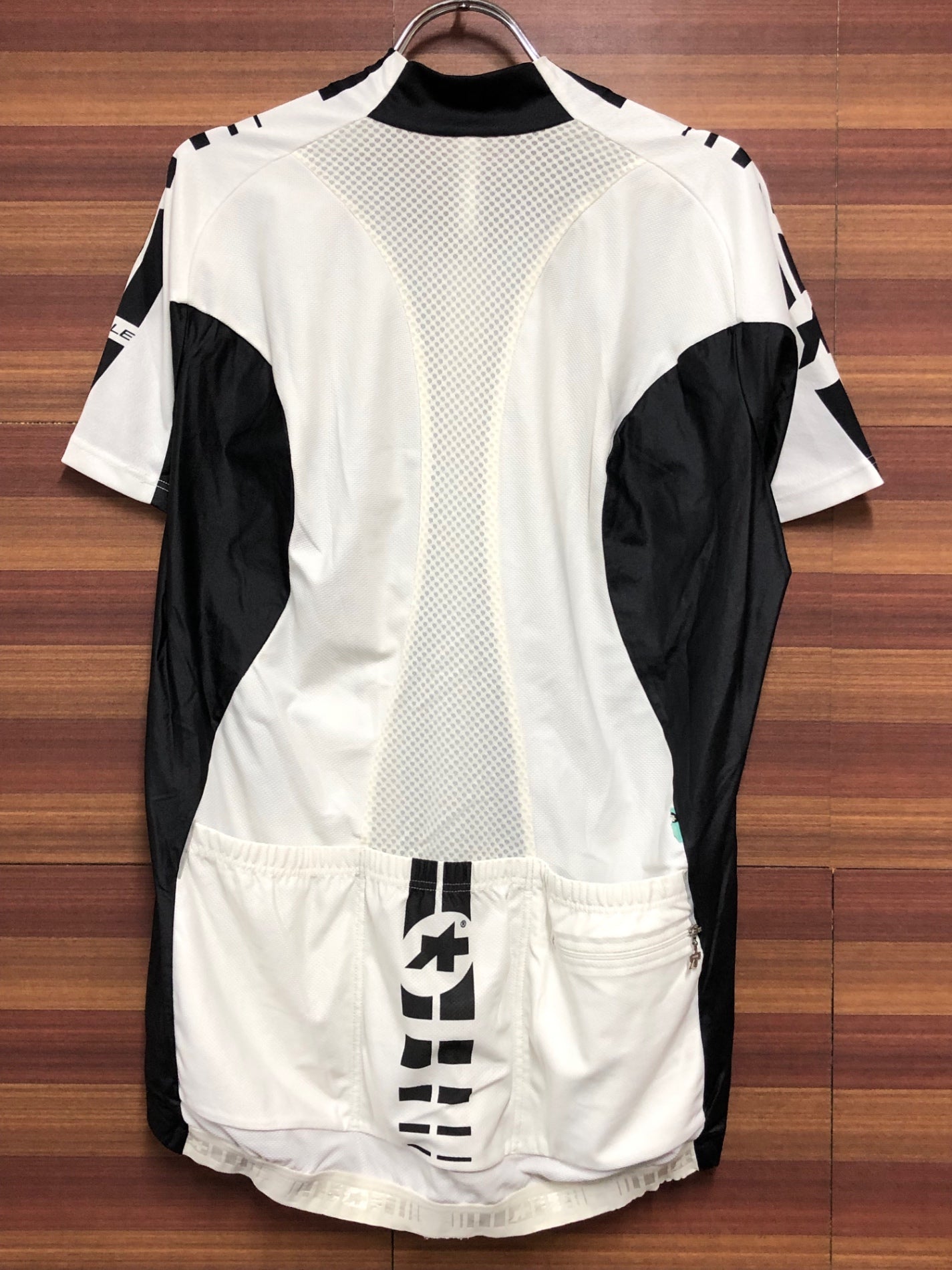 IB505 アソス assos ミレ SS.MILLE 半袖 サイクルジャージ 黒白 L