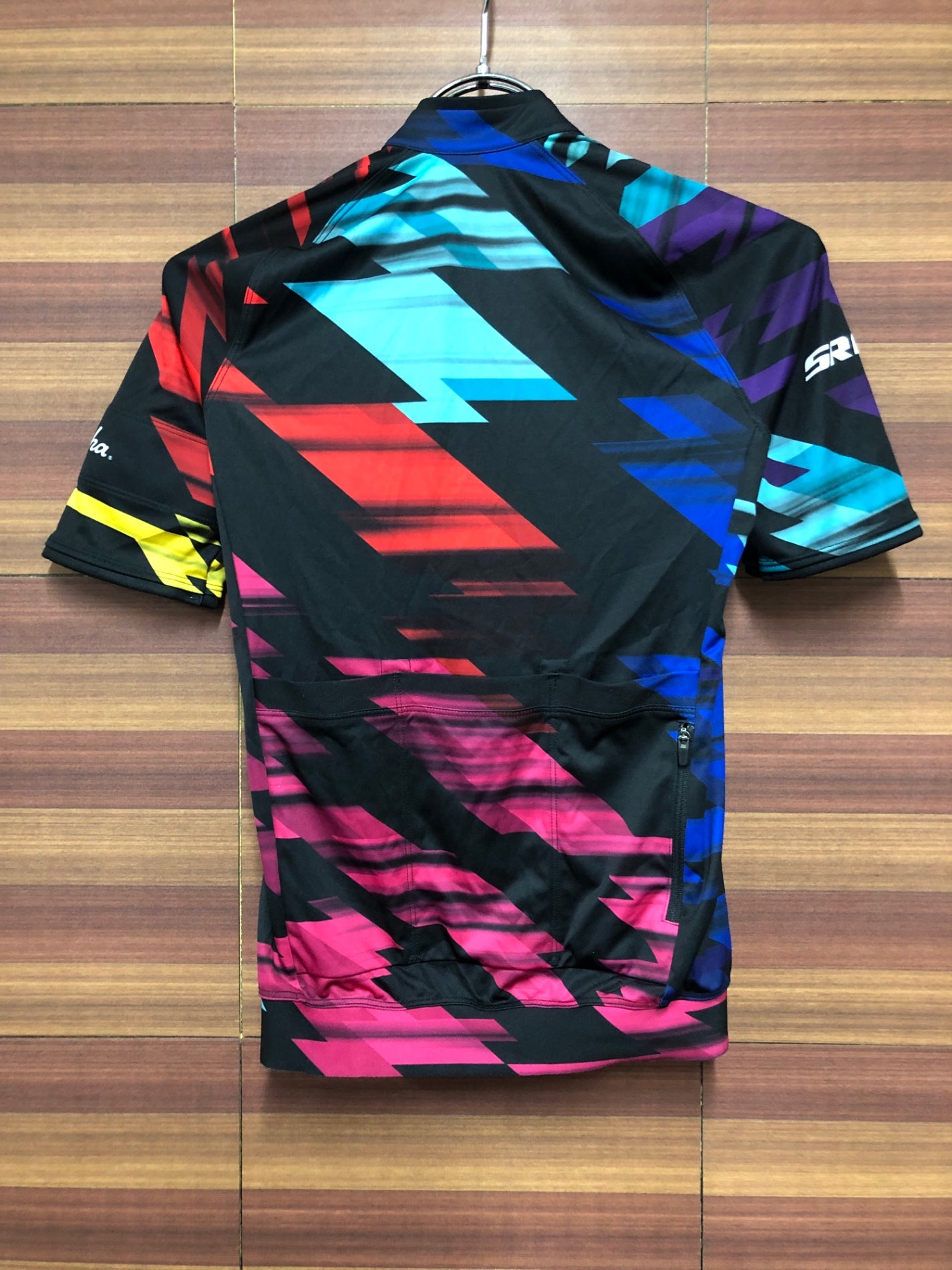 IF733 ラファ Rapha CANYON SRAM CORE JERSEY 半袖サイクルジャージ XXS 黒