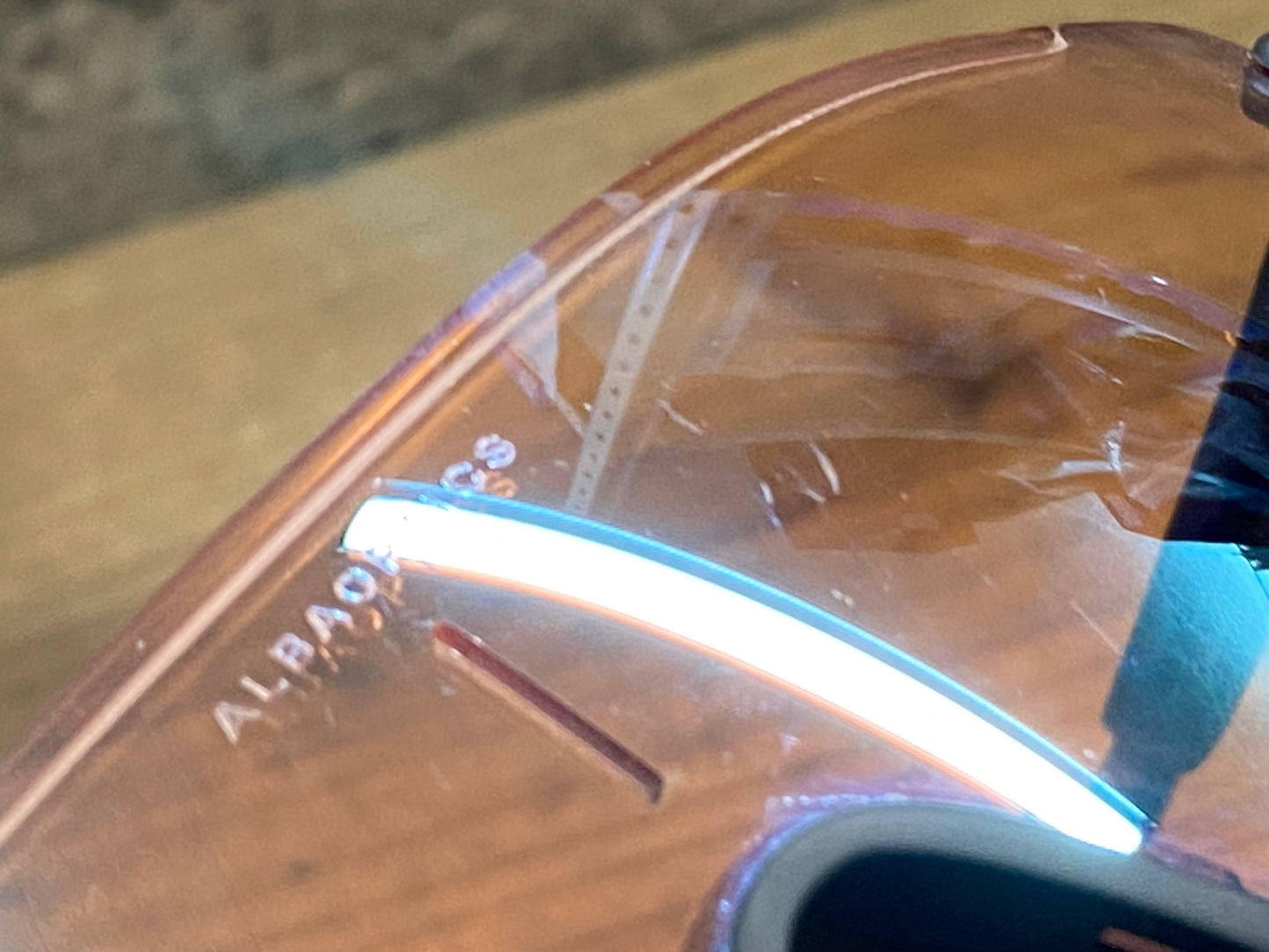 JC920 アルバオプティクス ALBA OPTICS ストラトス Stratos サングラス アイウェア 黒 調光レンズ レッドミラーレンズ