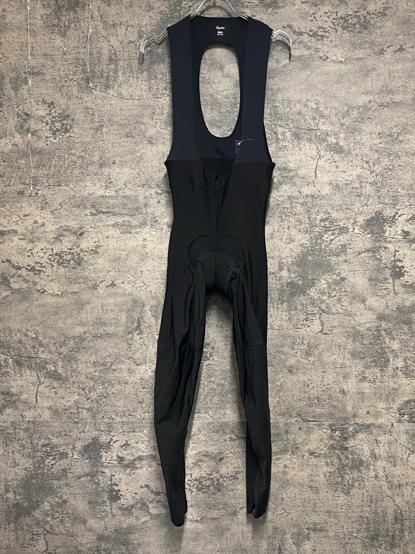 IY242 ラファ Rapha CORE WINTER TIGHTS WITH PAD ビブタイツ 黒 S 裏起毛
