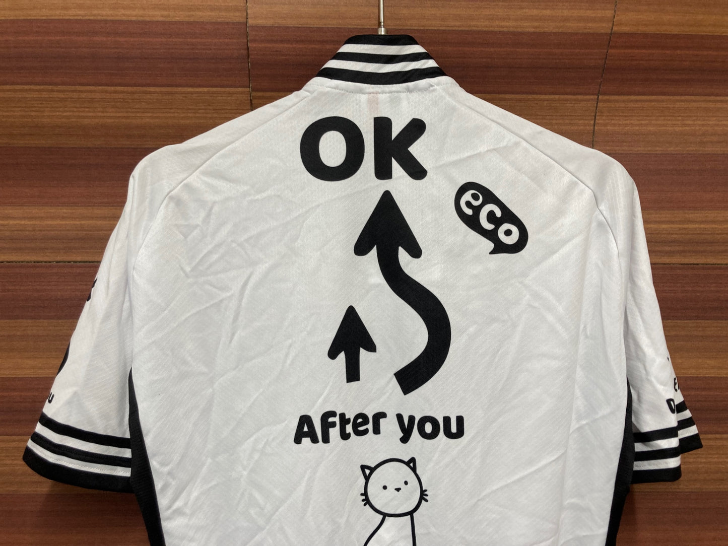 IW432 ジェッセージ GSG 半袖 サイクルジャージ 白 黒 レディース S