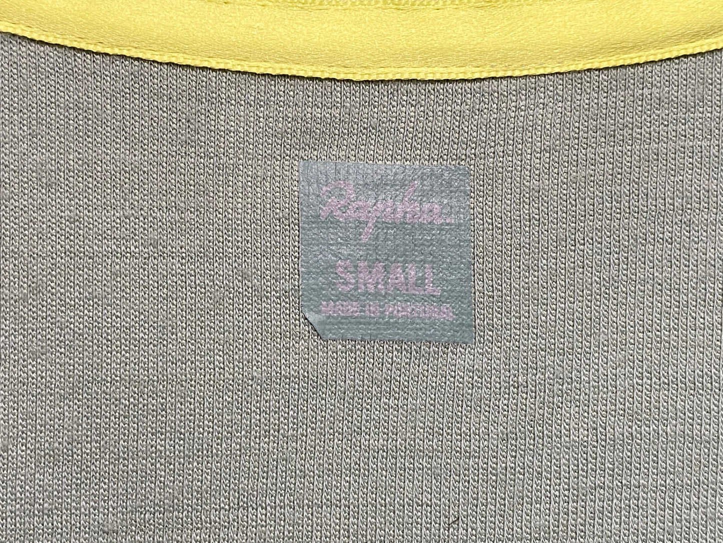 IZ963 ラファ Rapha CLUB JERSEY 半袖 サイクルジャージ ハーフジップ グレー 緑 S