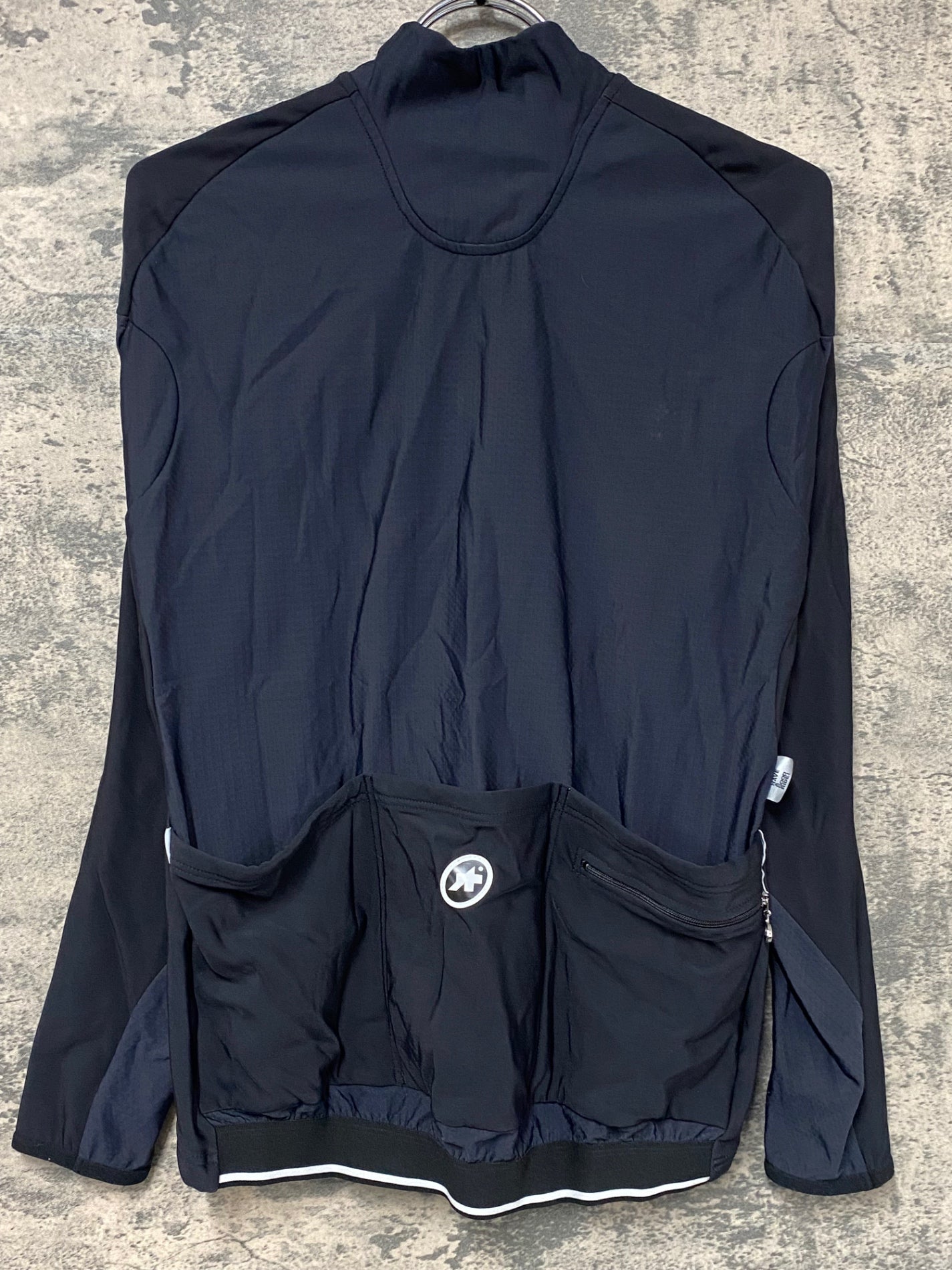 IW476 アソス Assos EVO7 RXQ 607 長袖 サイクルジャージ 黒 M 裏起毛 ※脇下ゴム切れ