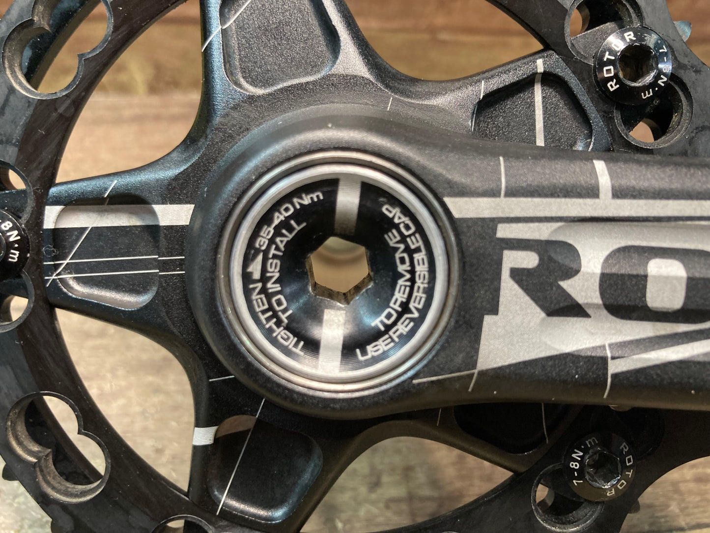 IM950 ローター ROTOR 3DF クランクセット 50/34T 11S 楕円 シャフト径Φ30mm ※インナーチェーンリング真円