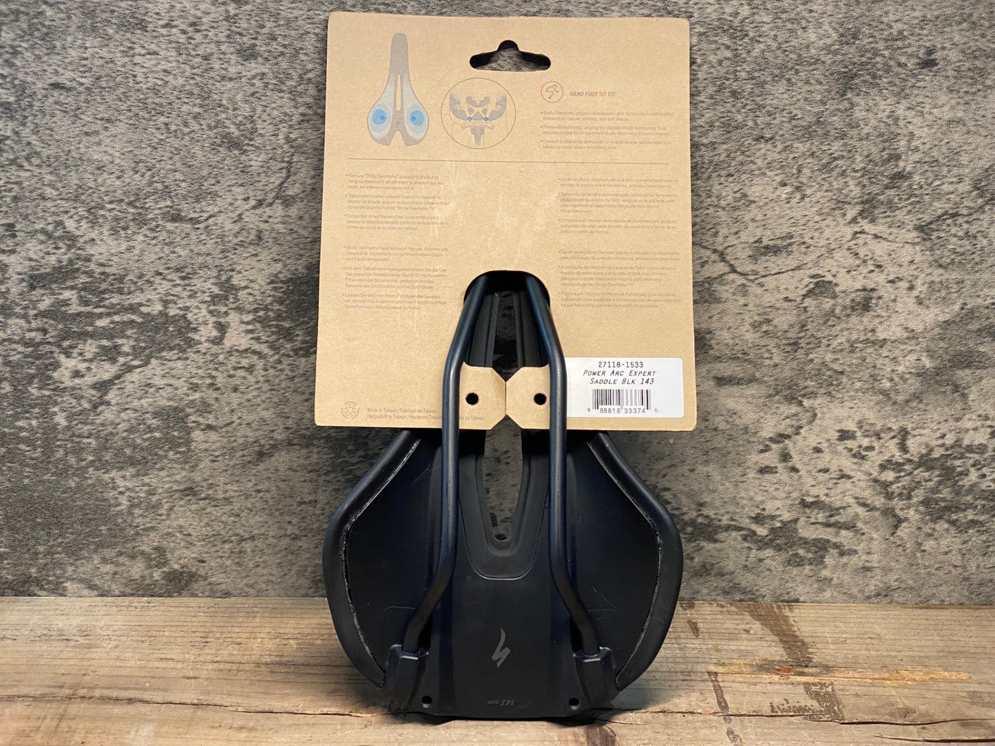 IY568 スペシャライズド SPECIALIZED POWER ARC EXPERT サドル 黒 143mm