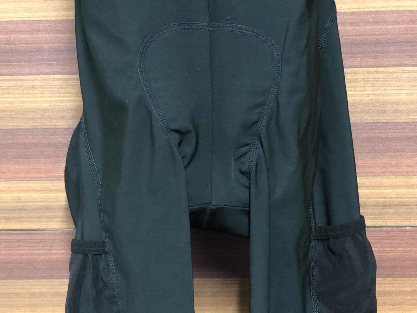 IK354 モーゼン morethan ビブタイツ 黒 L 裏起毛 サイドポケット付き パッド部スレ