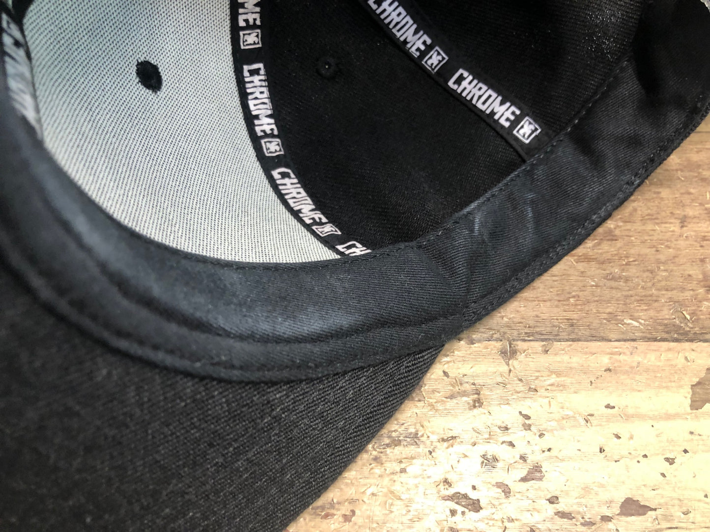 IN945 クローム CHROME キャップ 黒 フリーサイズ Dusty Champ