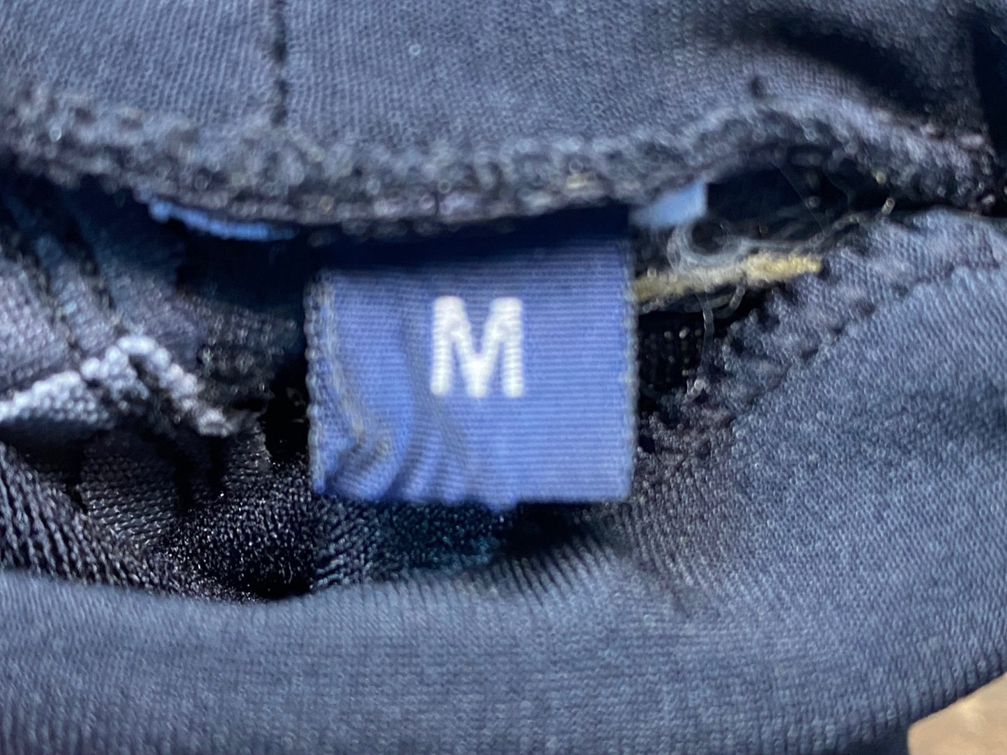 IP118 モンベル mont-bell 長指 グローブ 黒 グレー M 裏起毛 薄手