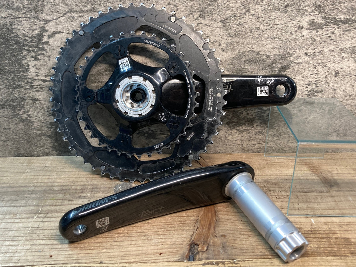 IZ322 スペシャライズド SPECIALIZED S-WORKS FACT CARBON カーボン クランクセット 52/36 170mm Φ30