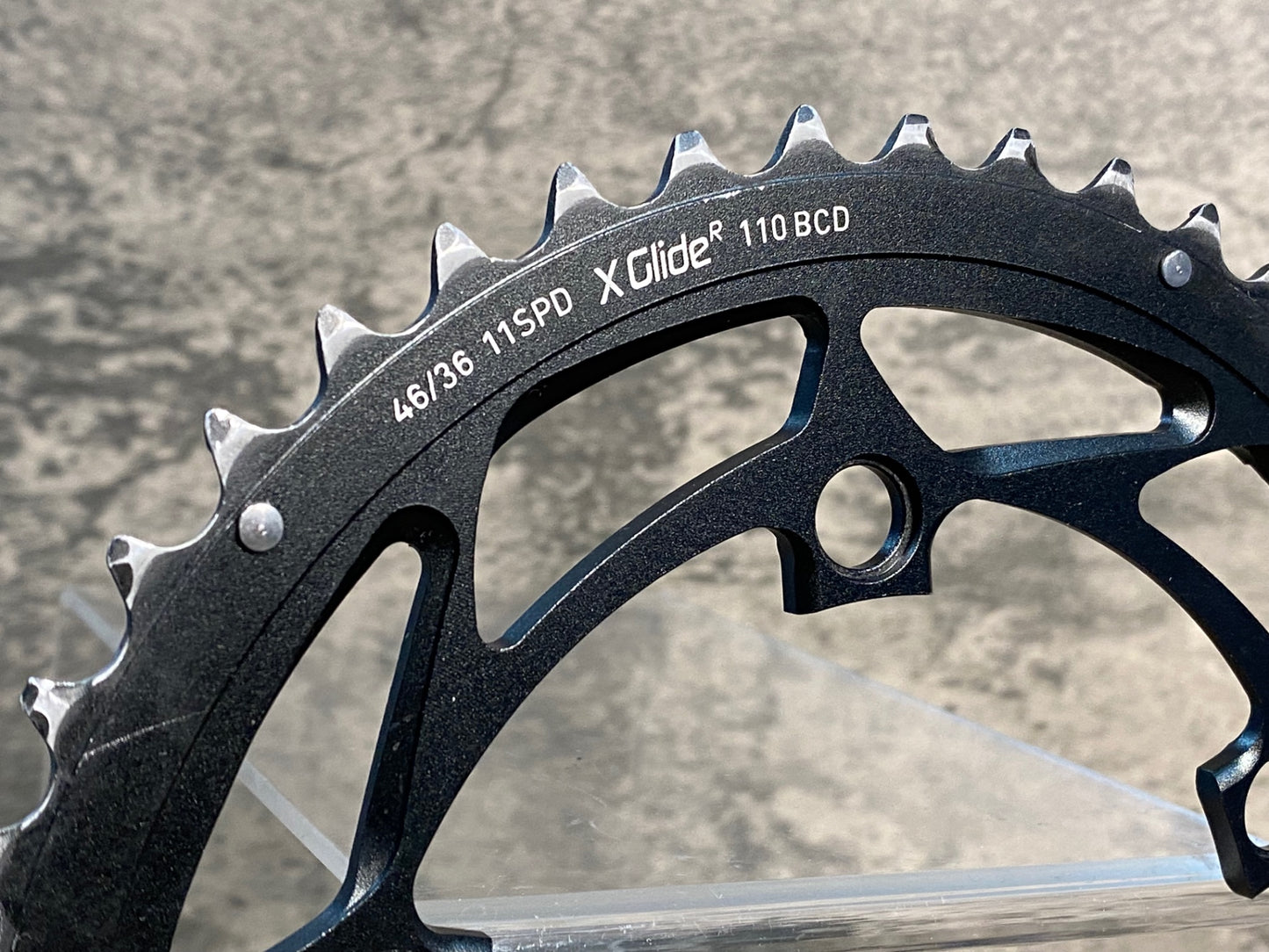 IP879 スラム SRAM X-Glide チェーンリング 46/36T 11S 110BCD