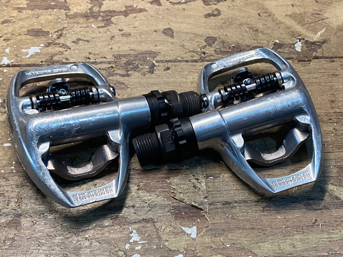 IF611 シマノ SHIMANO PD-A520 ビンディングペダル SPD ※回転スムーズ