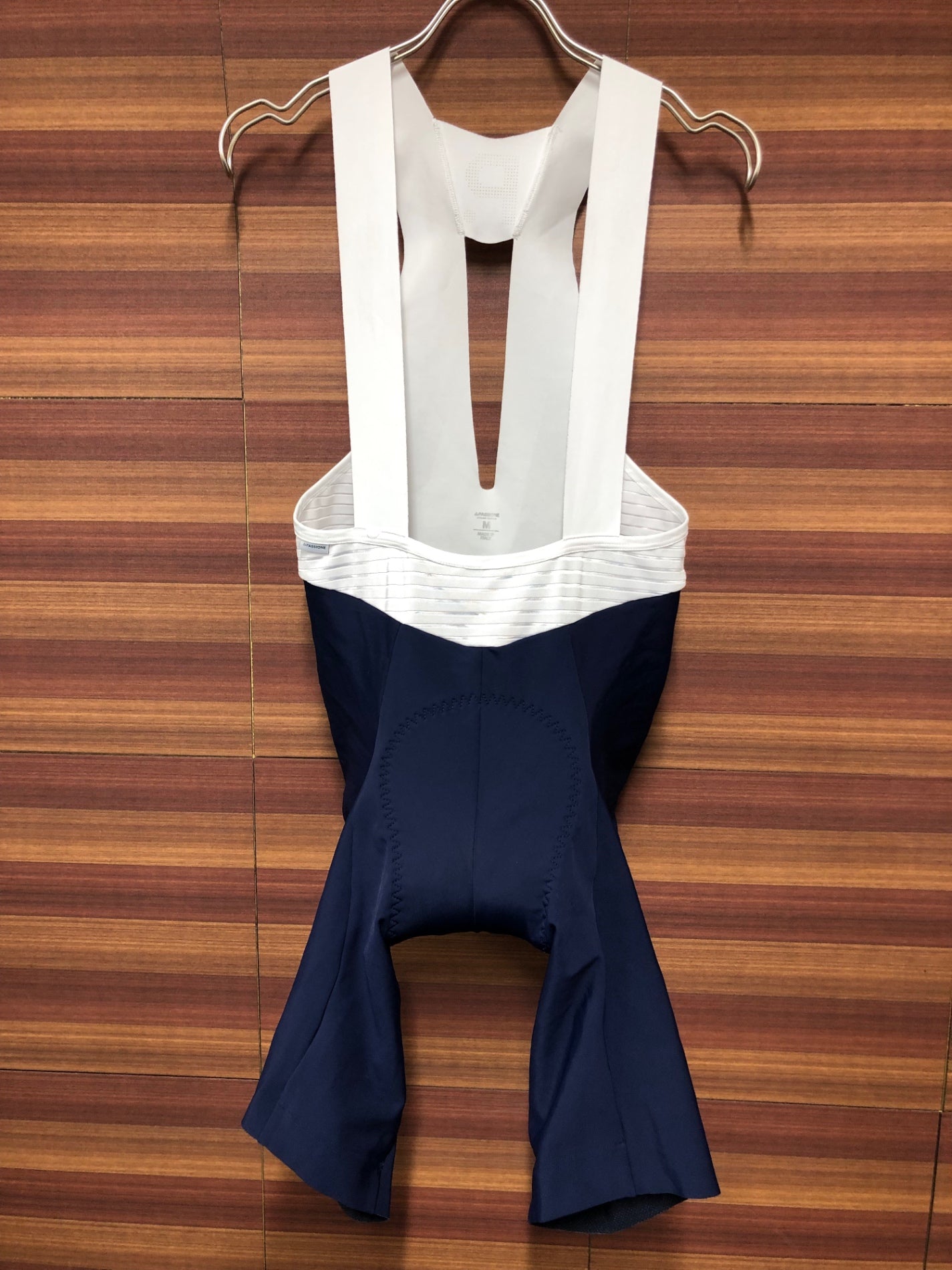 IO544 ラパッション la PASSIONE Striver Bib Shorts ビブショーツ 紺 M