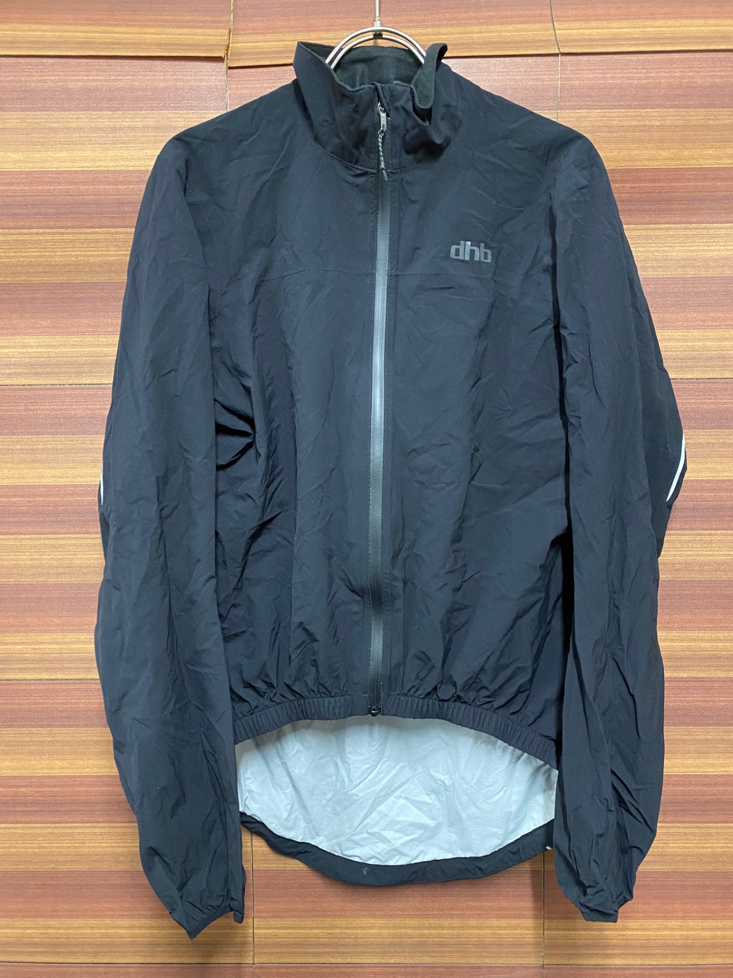 IU246 dhb 長袖 レインジャケット 黒 S