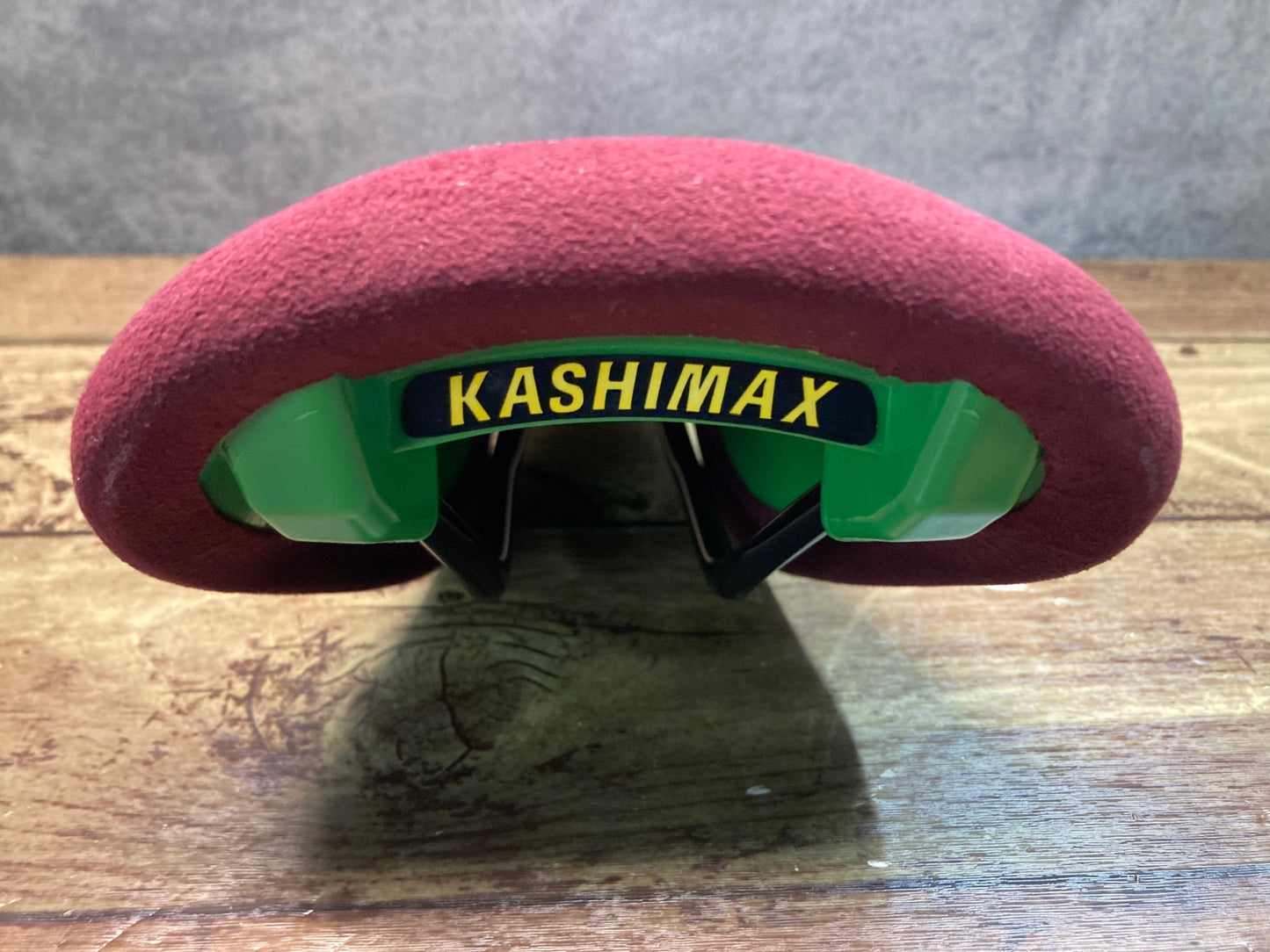 IS179 カシマックス KASHIMAX aero サドル ブラウン グリーン