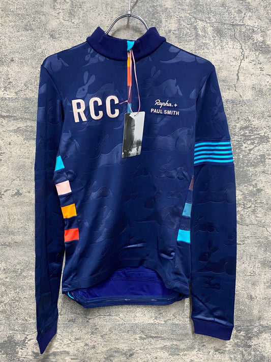 IY127 ラファ Rapha RCC PaulSmith Classic 長袖 サイクルジャージ S