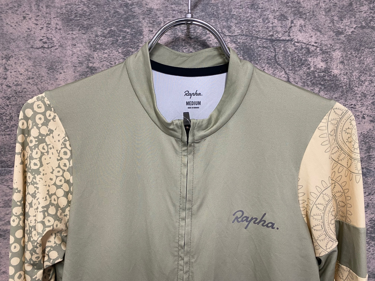 IX747 ラファ Rapha WOMEN'S PRO TEAM LONG SLEEVE TRAINING JERSEY 長袖サイクルジャージ 黄 M