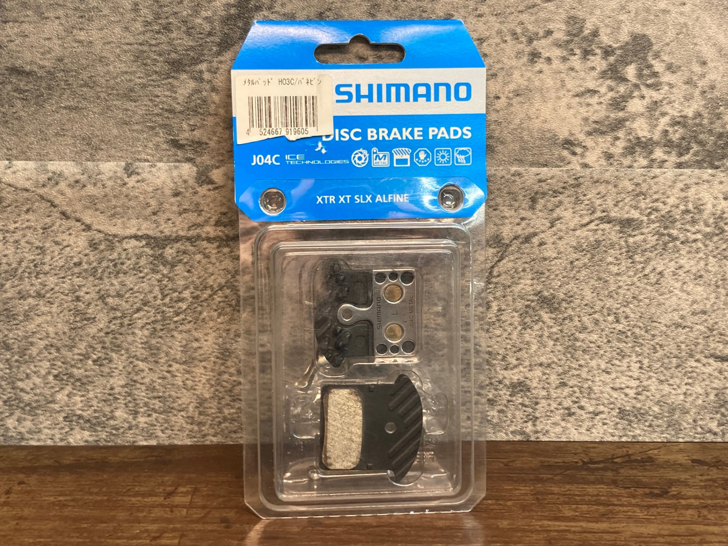 IR436 シマノ SHIMANO XTR J04C ディスクブレーキパッド メタル 未使用