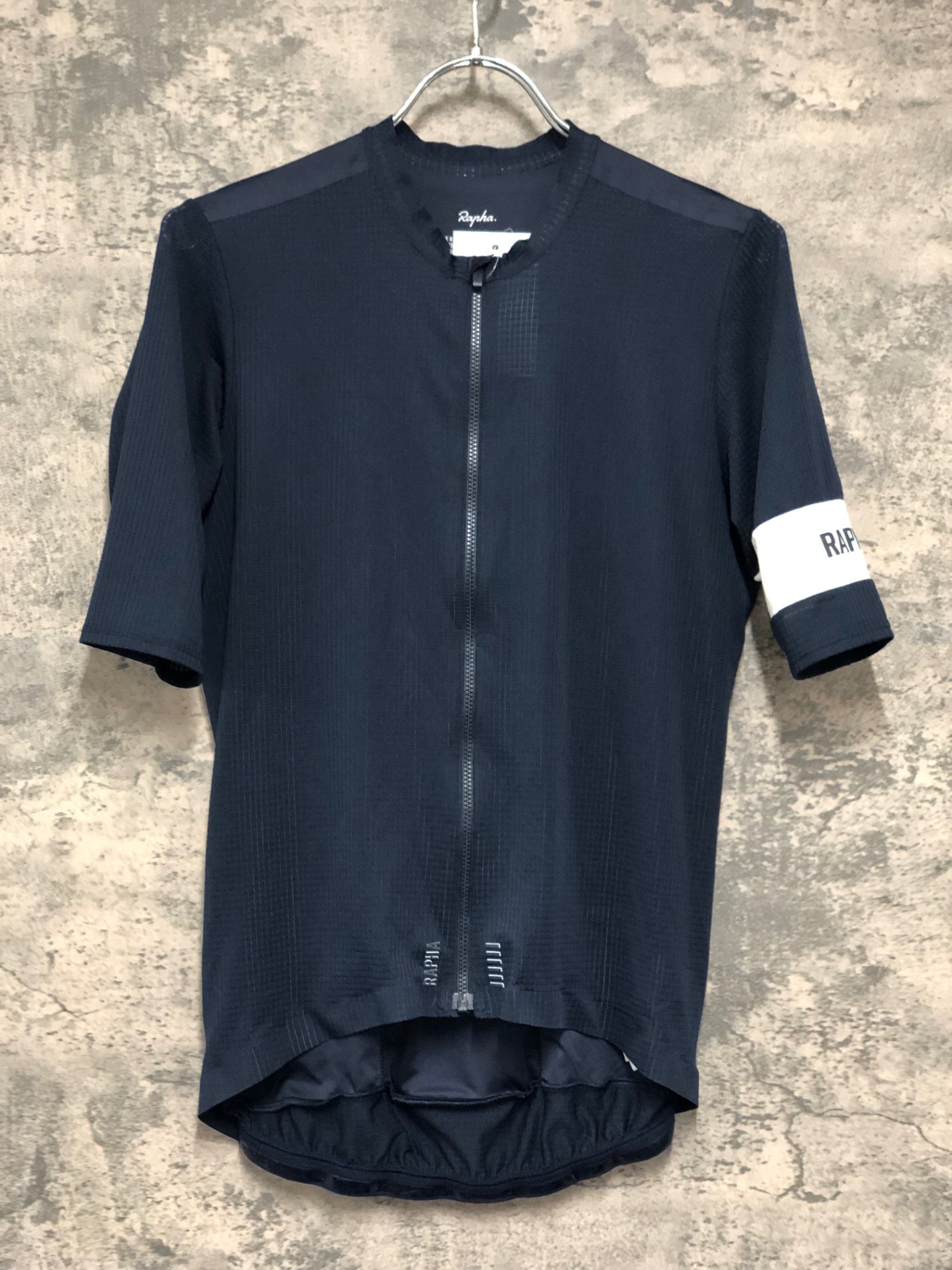 IS673 ラファ RAPHA PRO TEAM FLYWEIGHT JERSEY 半袖 サイクルジャージ 黒 M